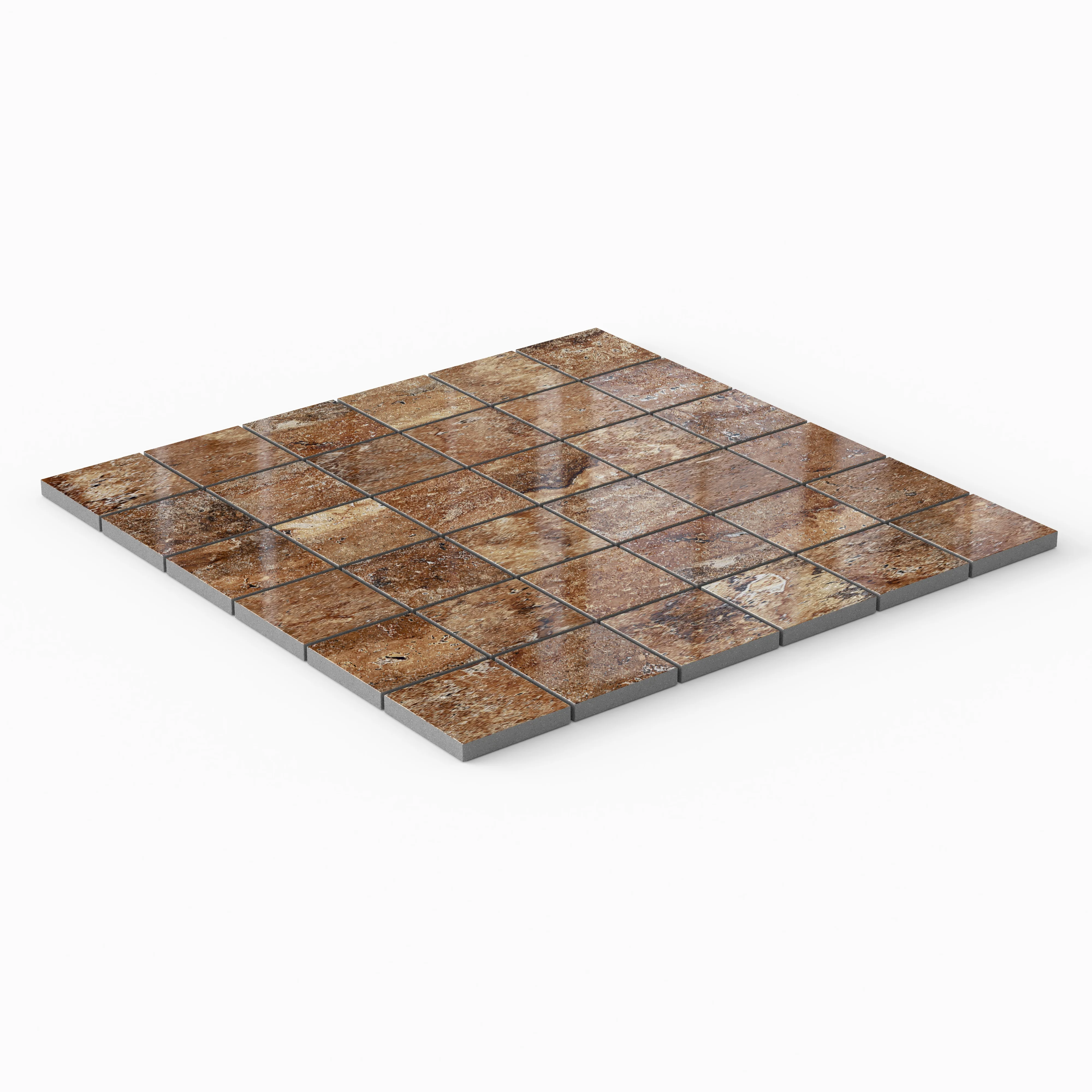 Marlow 2x2 Polished Porcelain Mosaic Tile in Bold - Image 2