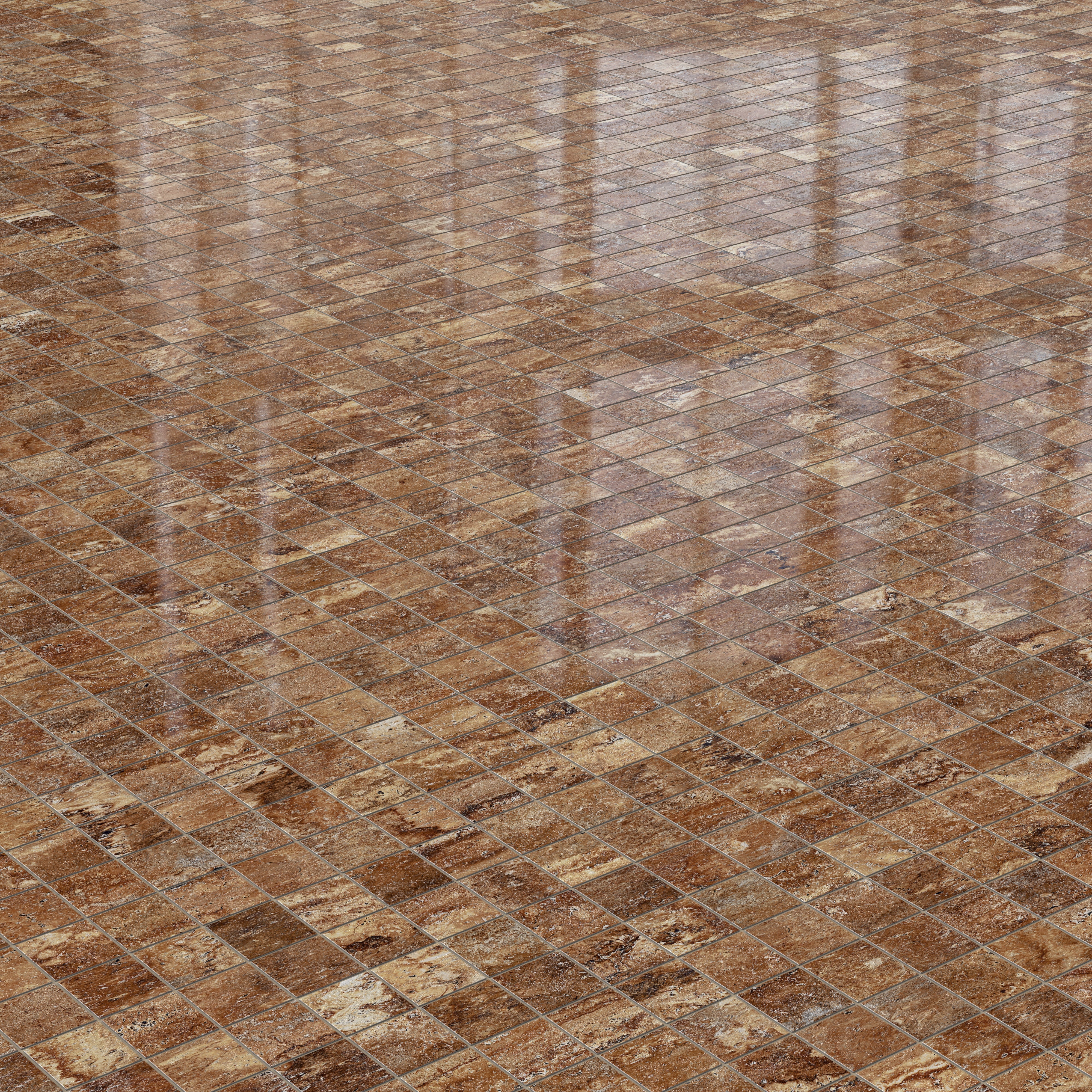 Marlow 2x2 Polished Porcelain Mosaic Tile in Bold - Image 3