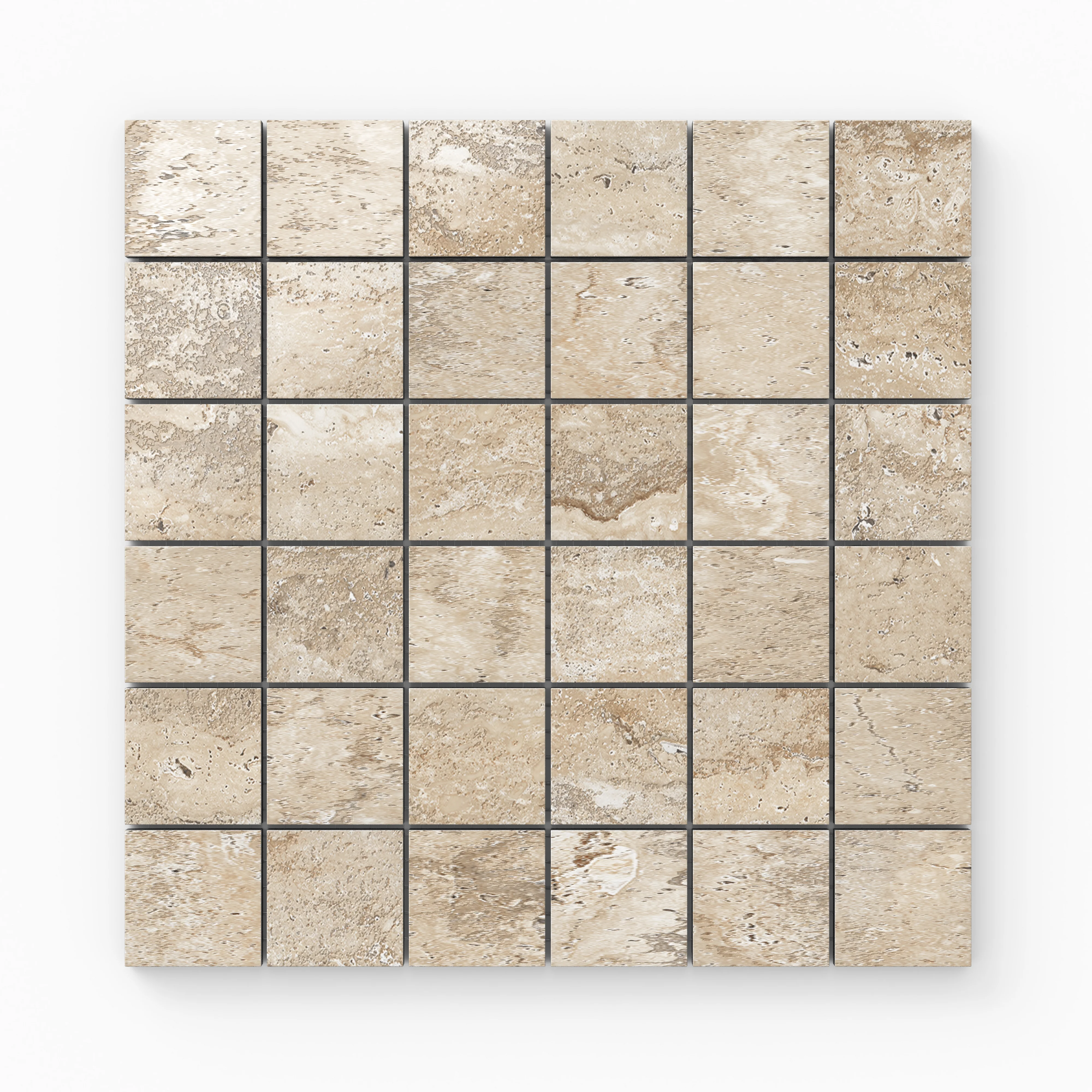 Marlow 2x2 Polished Porcelain Mosaic Tile in Navona