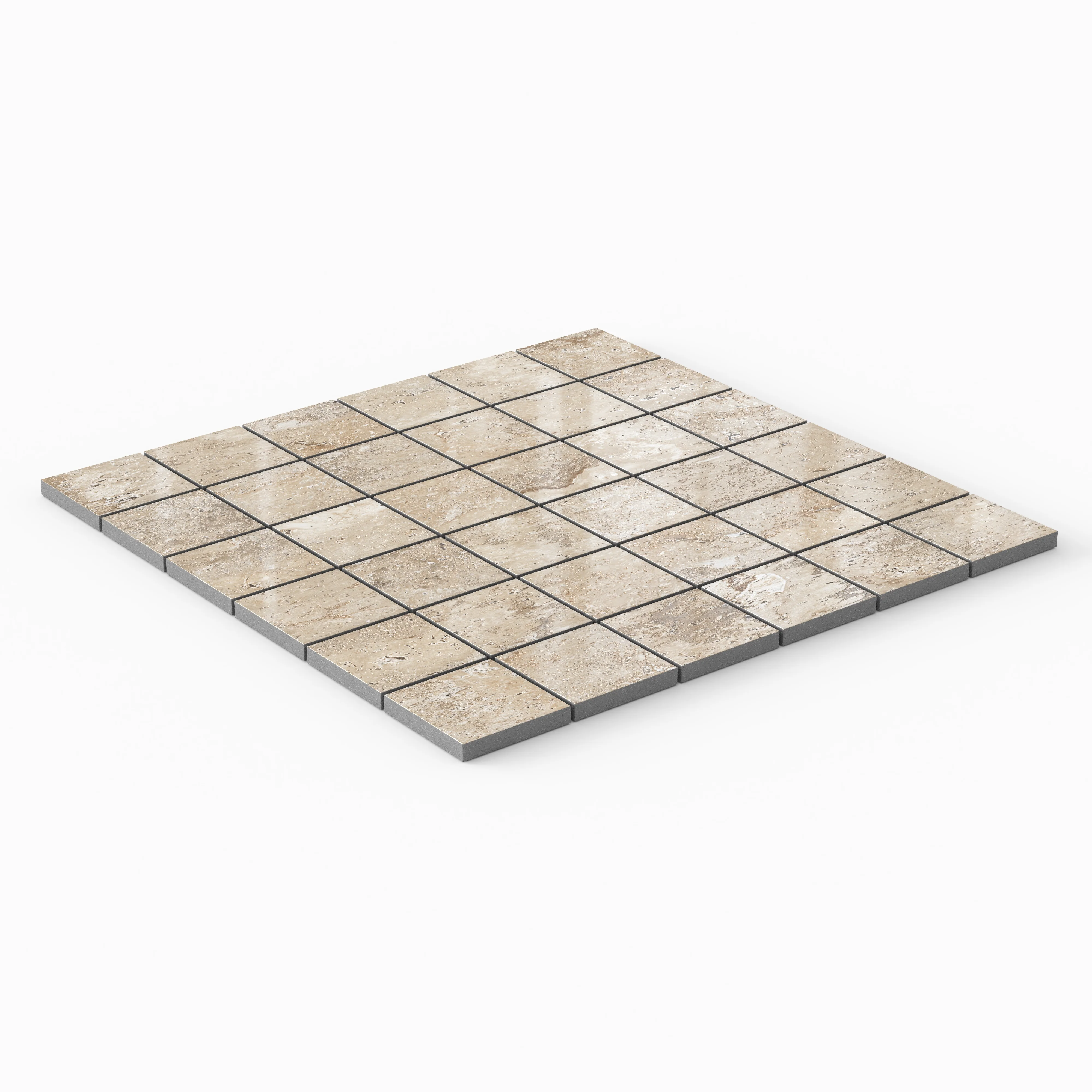Marlow 2x2 Polished Porcelain Mosaic Tile in Navona - Image 2