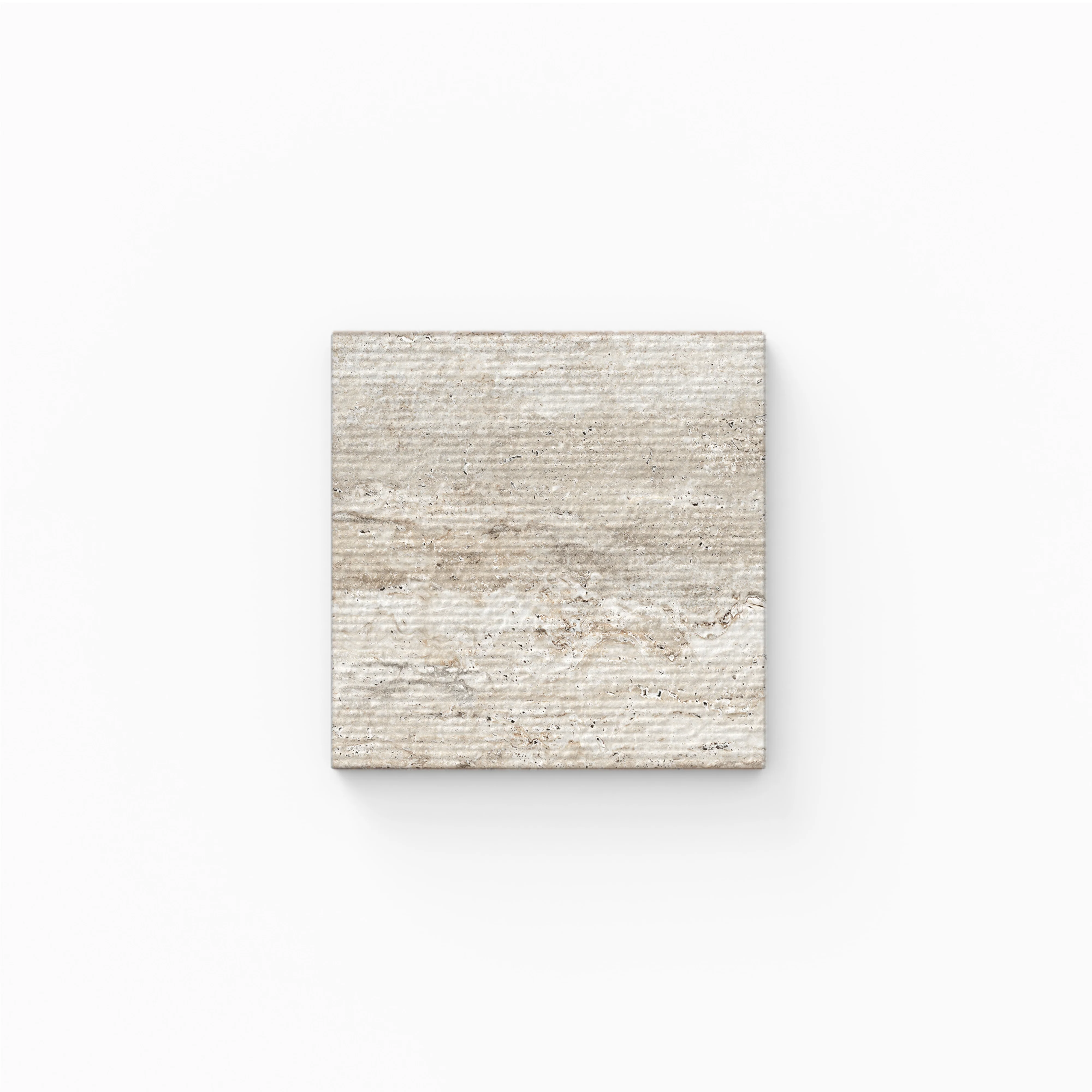 Marlow 4x4 Chiseled in Silver Sample