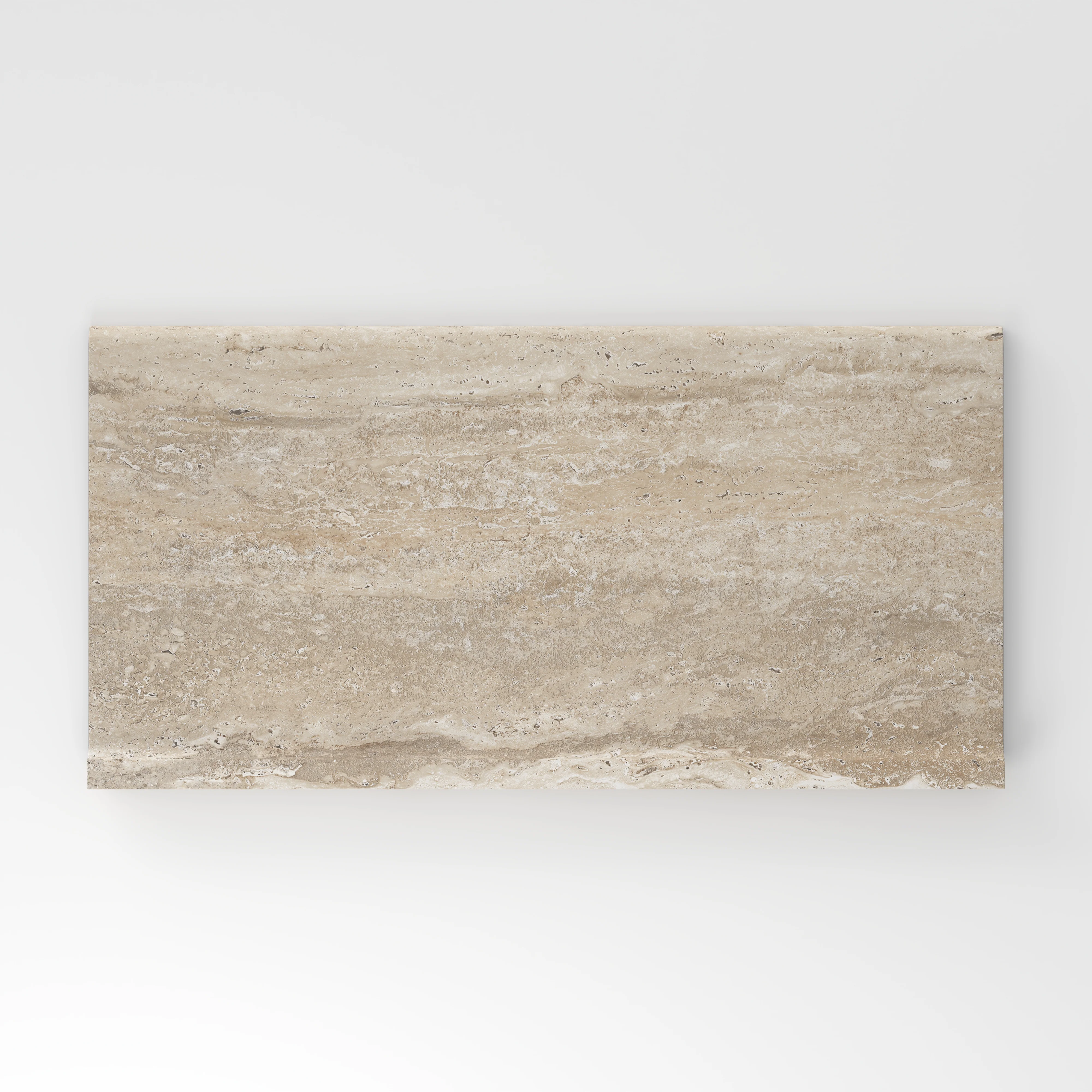 Marlow 6x12 Matte Porcelain Cove Base Tile in Navona