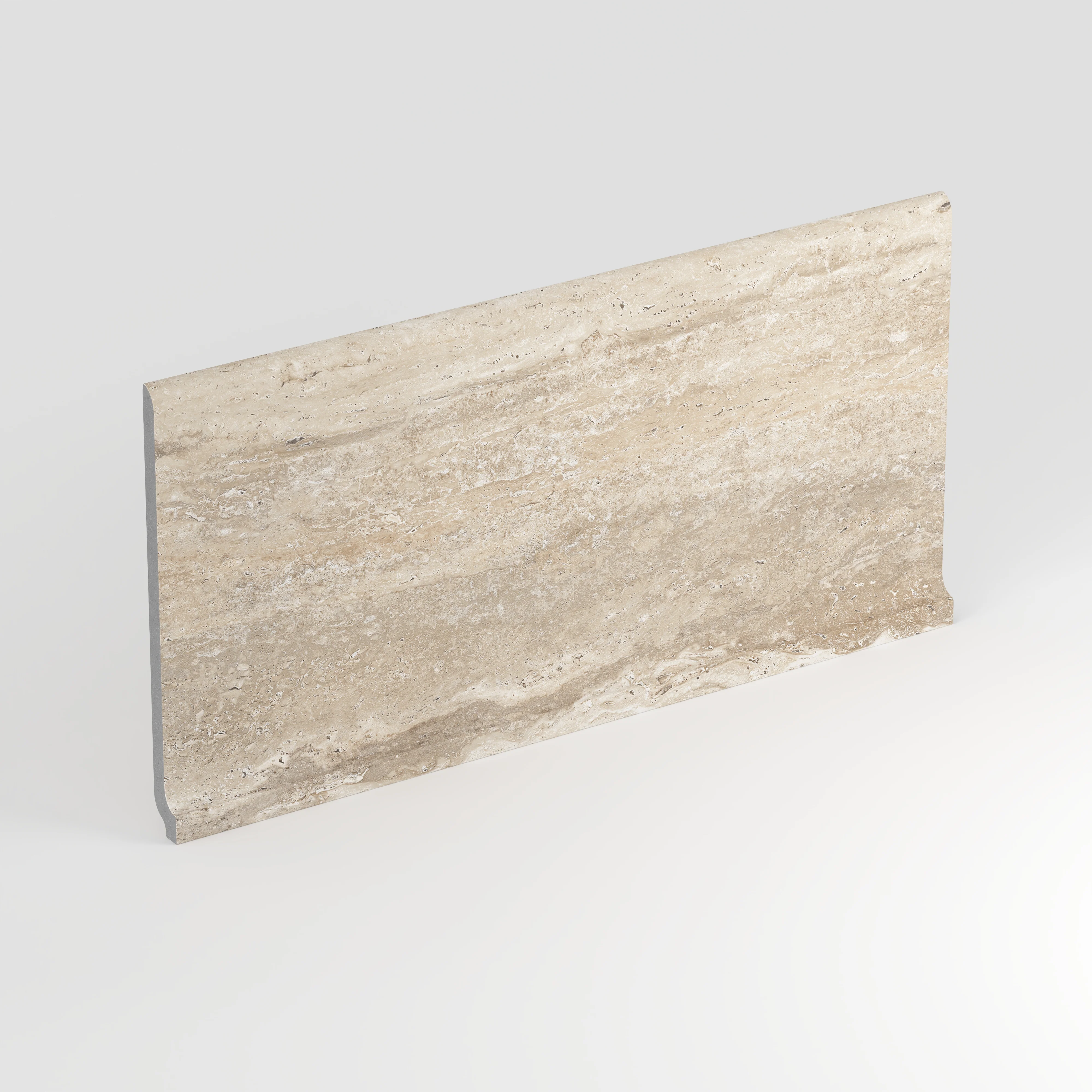Marlow 6x12 Matte Porcelain Cove Base Tile in Navona - Image 2