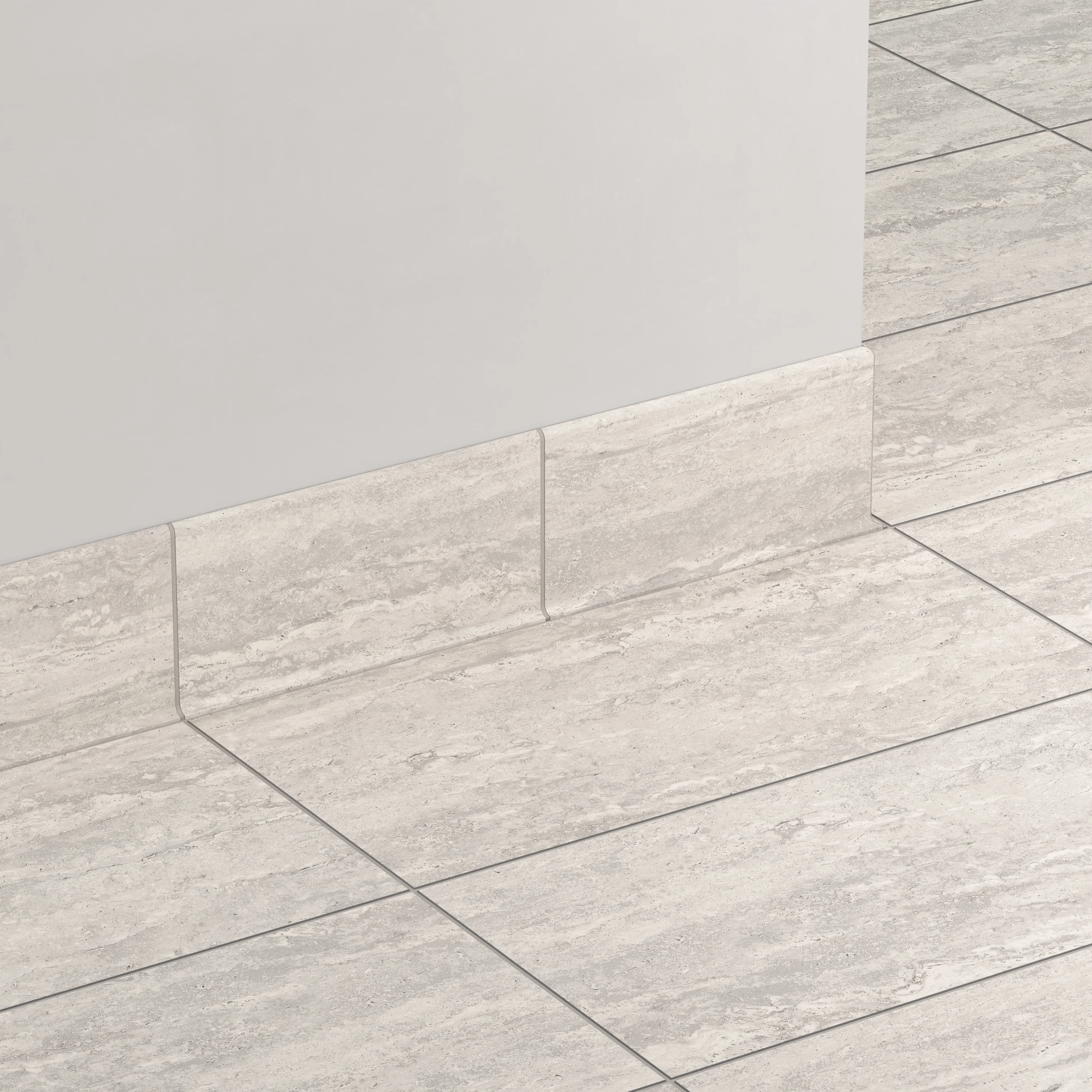 Marlow 6x12 Matte Porcelain Cove Base Tile in Roman - Image 3