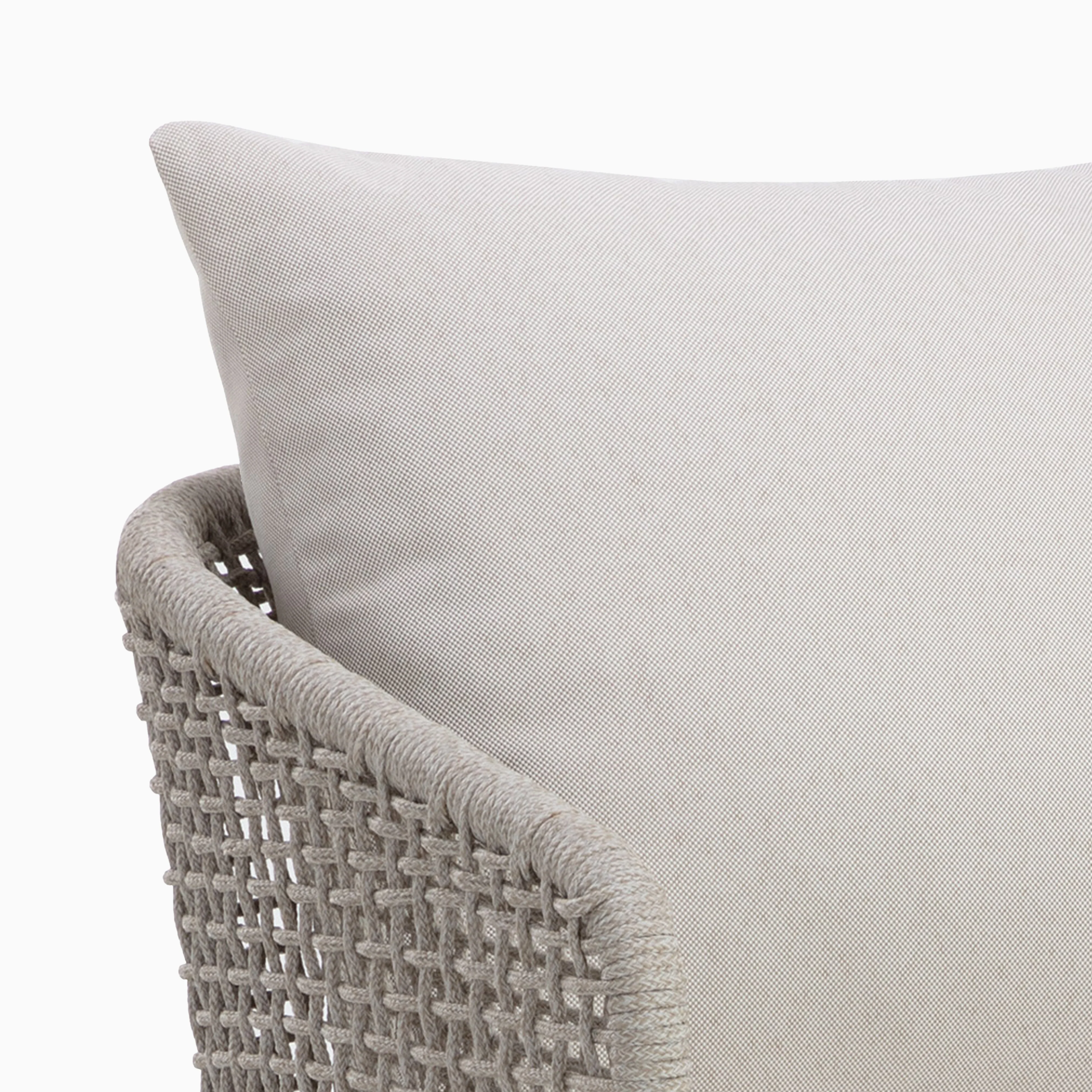 Mateo Outdoor Dining Chair in Cream - Image 6