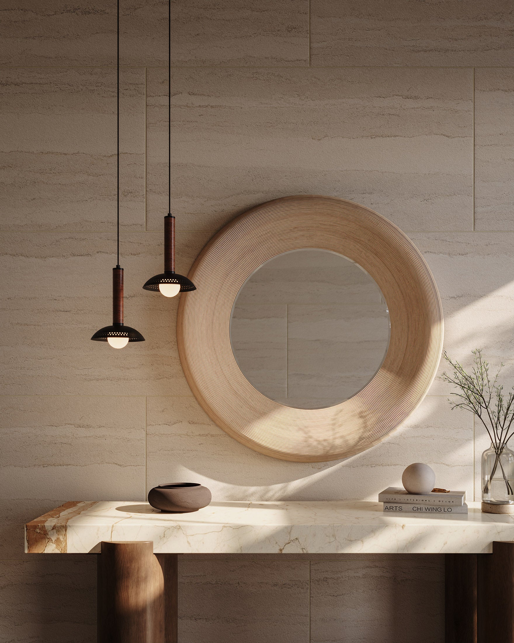 Meliora Mirror in Cream - Image 2