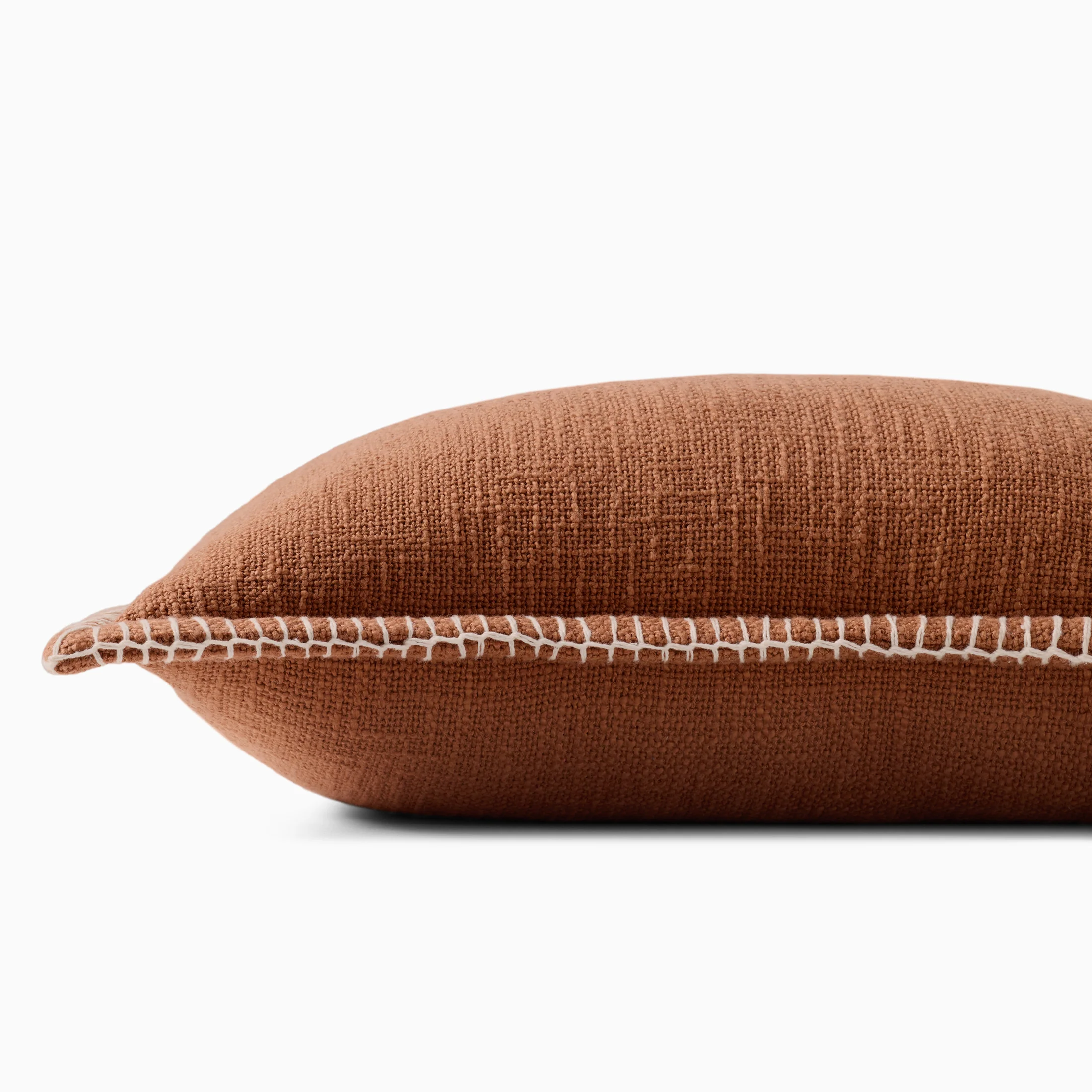 Merelle 13" x 21" Pillow Cover in Terracotta - Image 2