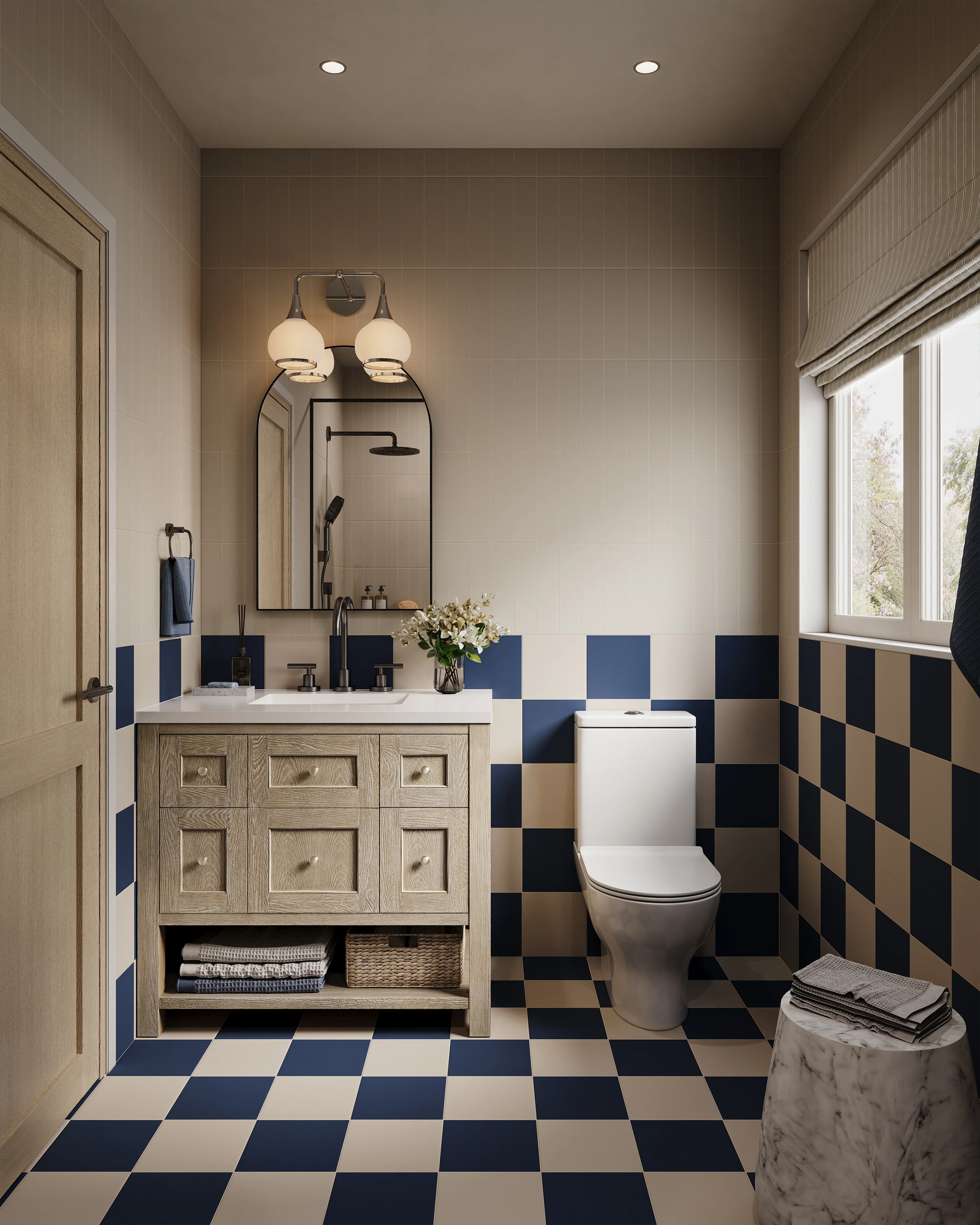 Merrick 3x11 Matte Porcelain Tile in Grunge Greige - Image 11