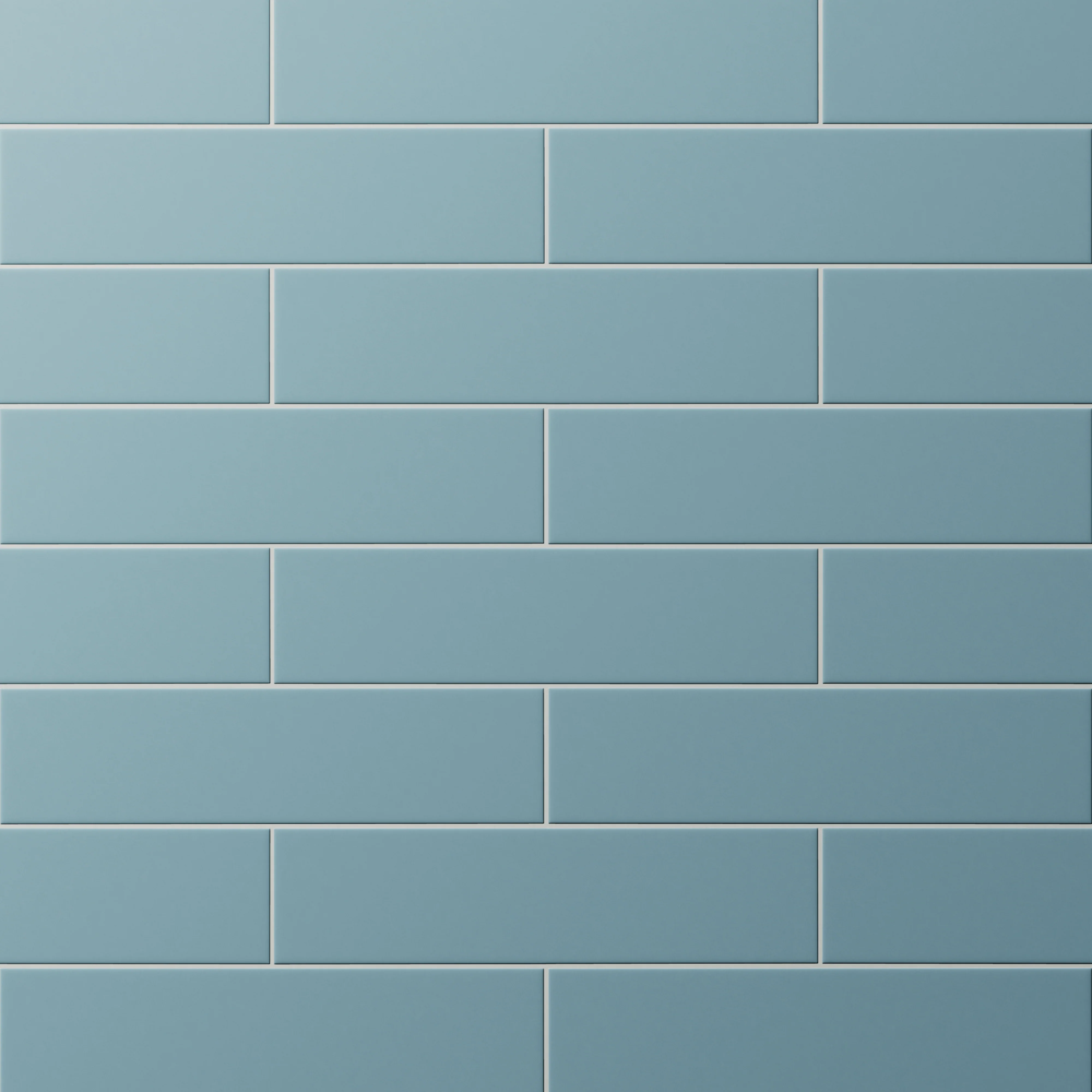 Merrick 3x11 Matte Porcelain Tile in Ska Blue