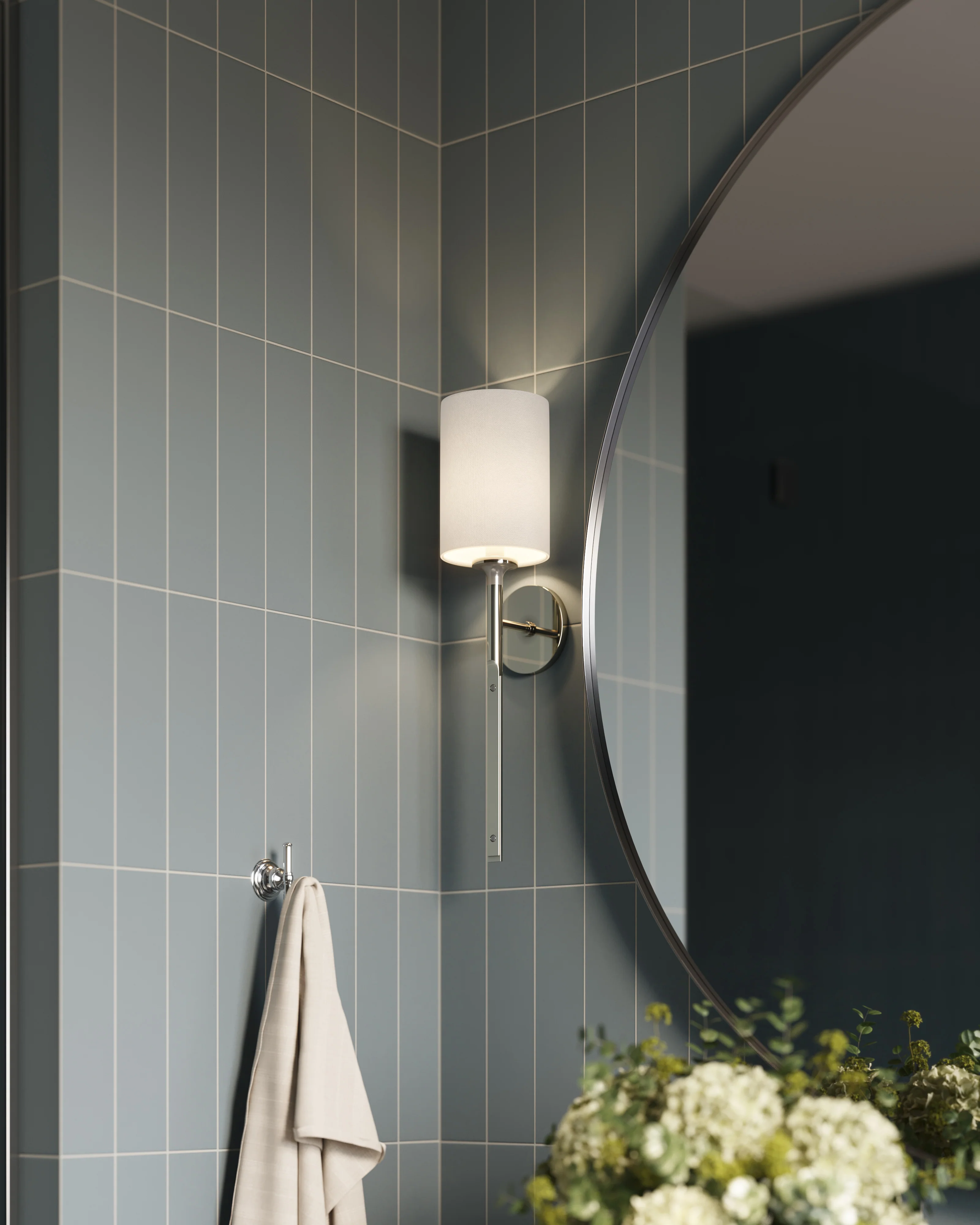 Merrick 3x11 Matte Porcelain Tile in Ska Blue - Image 10