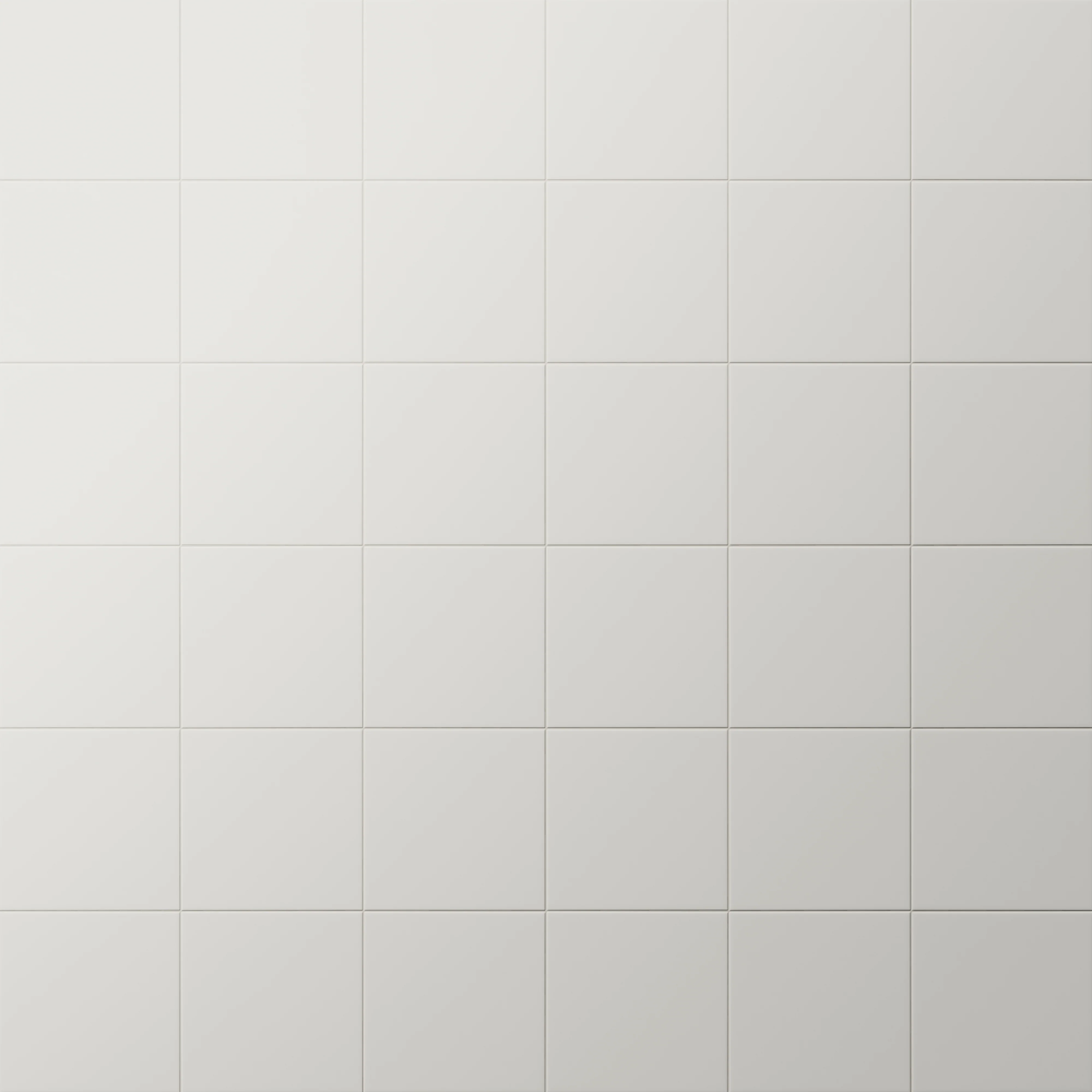 Merrick 8x8 Matte Porcelain Tile in Ambient White - Image 4