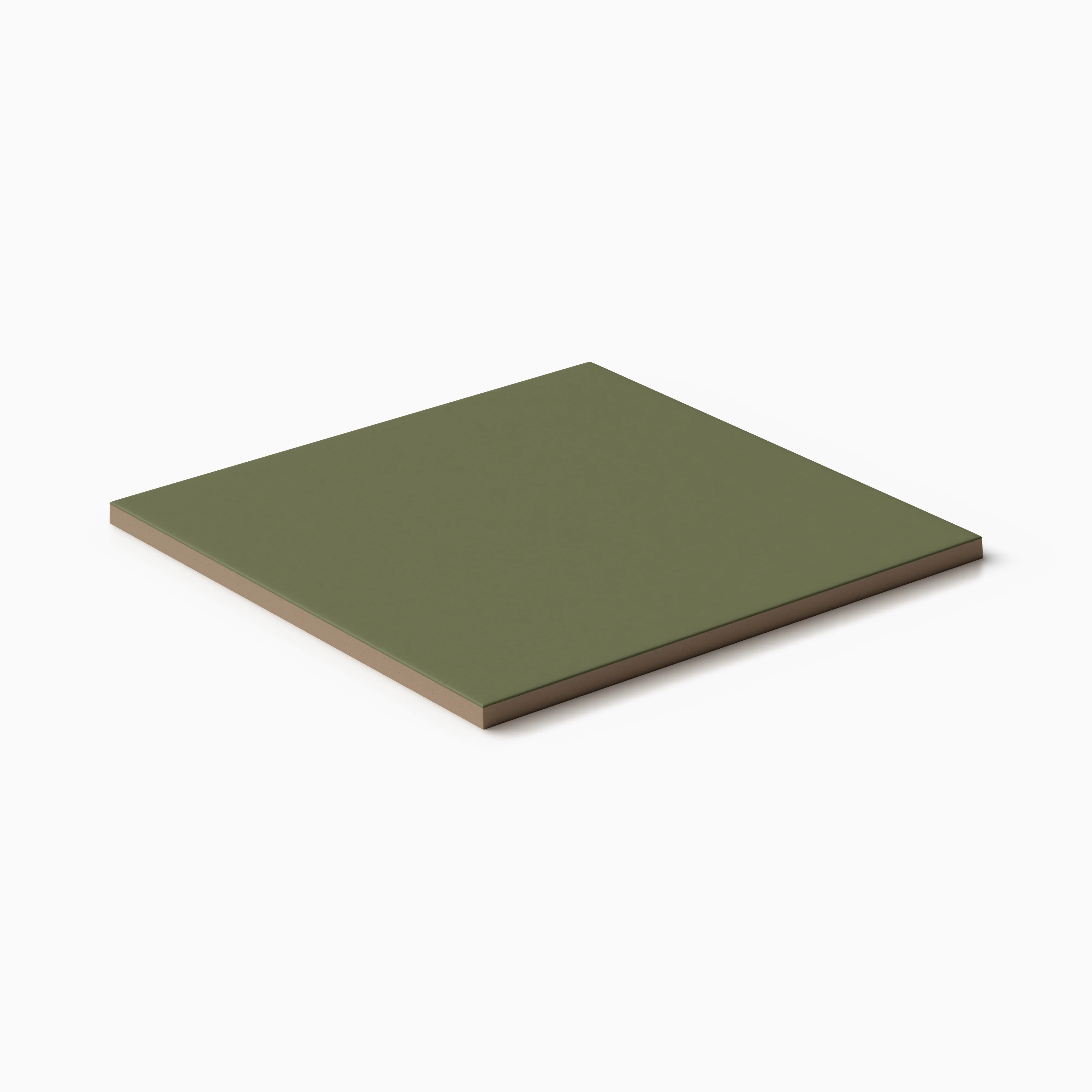 Merrick 8x8 Matte Porcelain Tile in Folk Green - Image 4