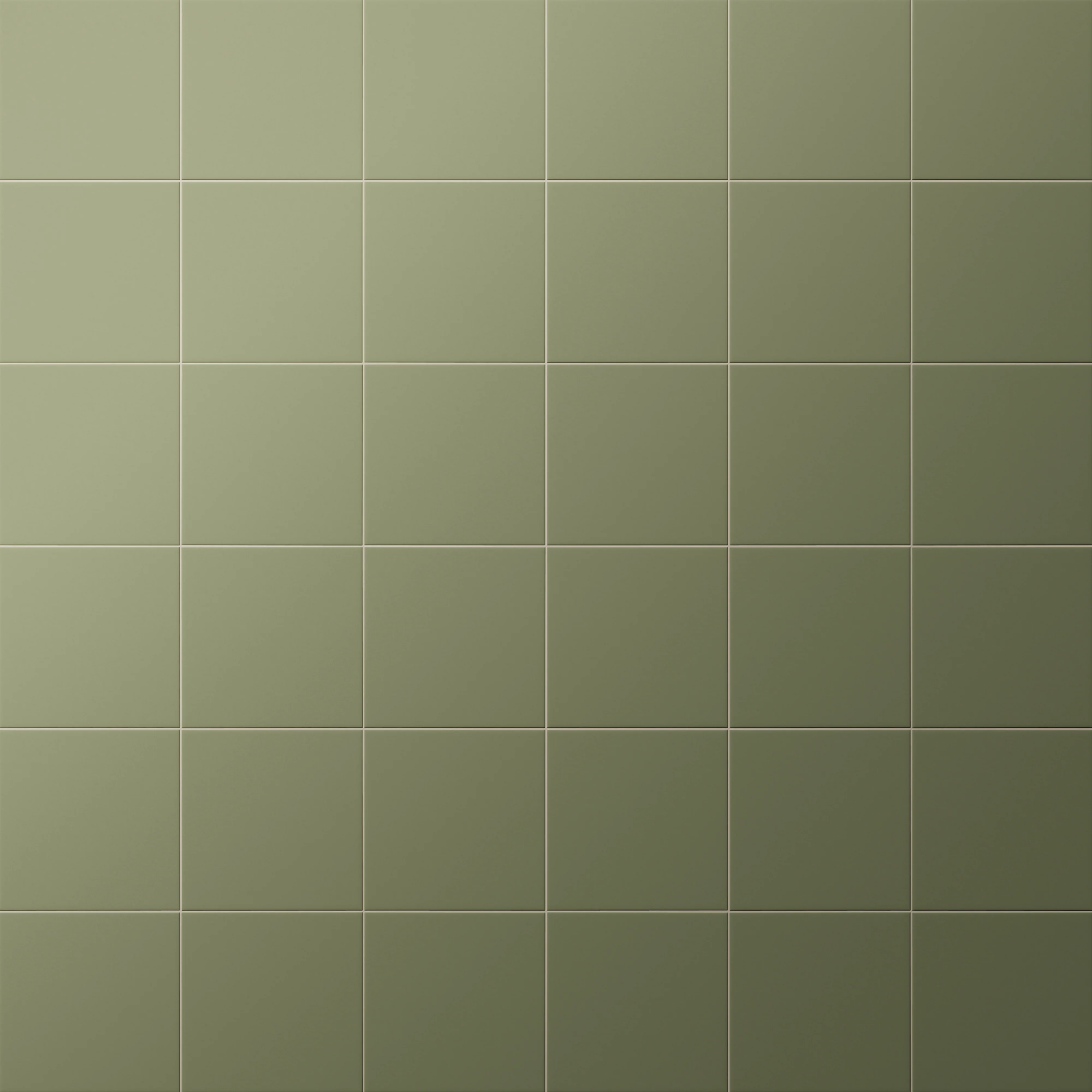 Merrick 8x8 Matte Porcelain Tile in Folk Green - Image 5