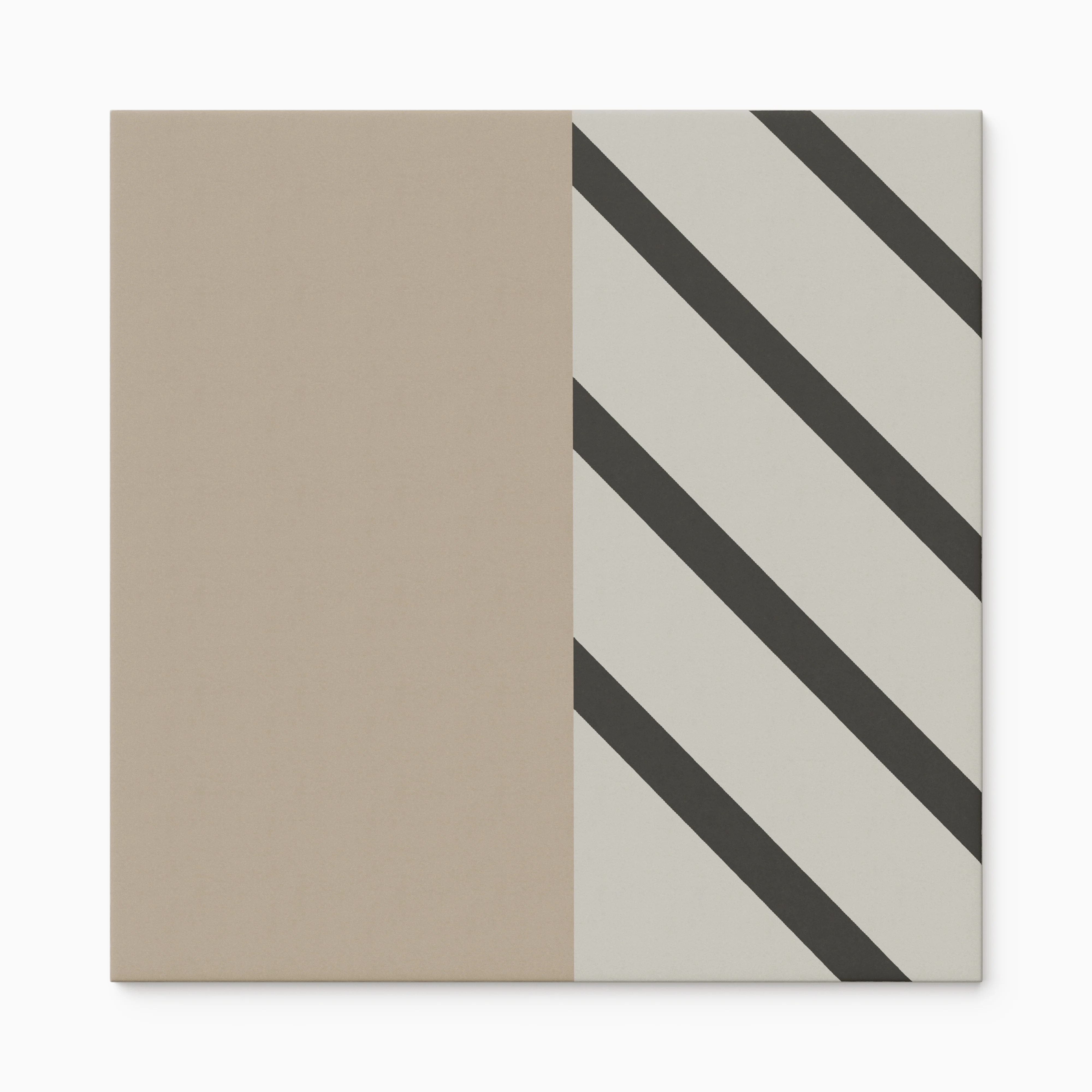 Merrick 8x8 Matte Porcelain Tile in Neutral Mix - Image 8