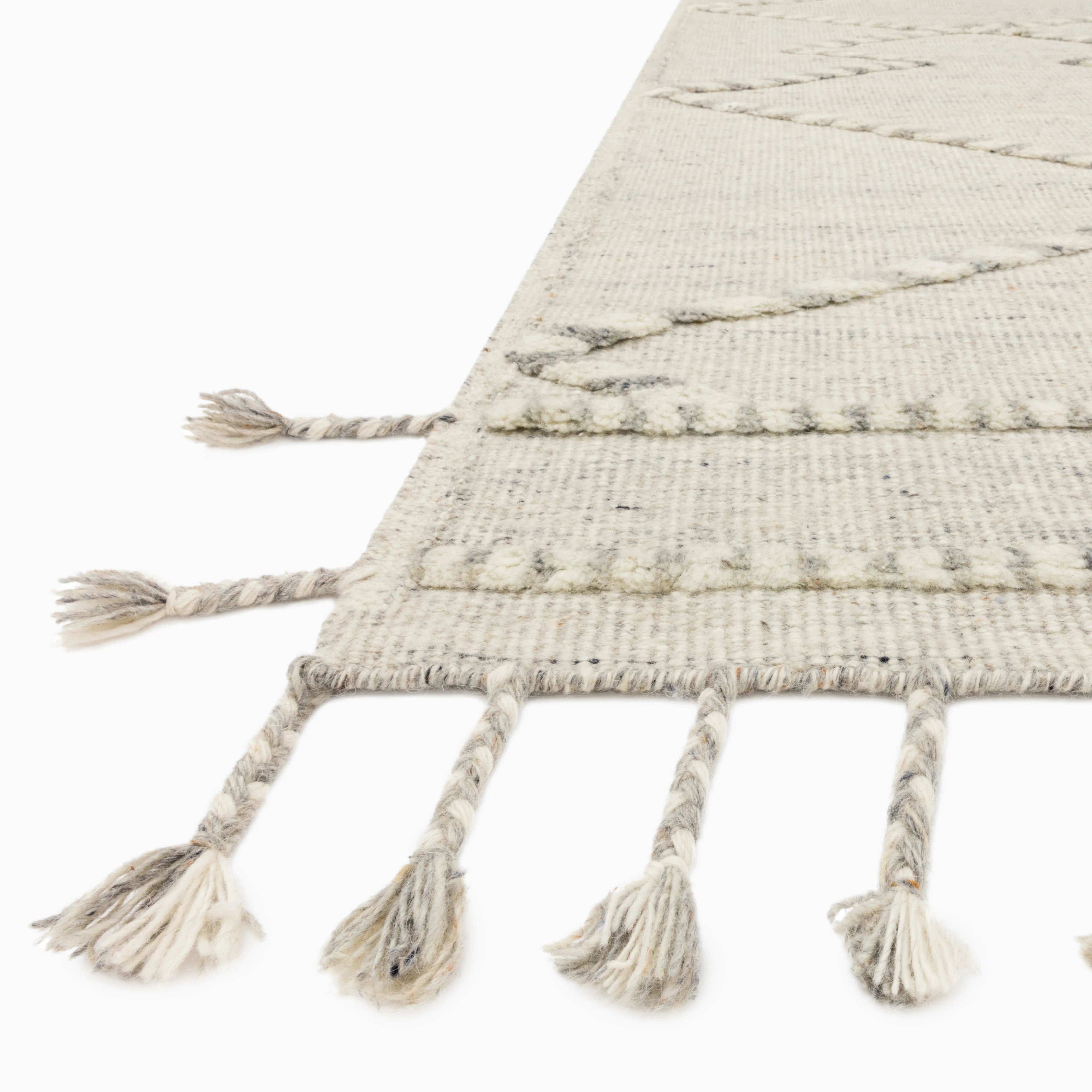Micah Rug in Cream / Dove - Image 2