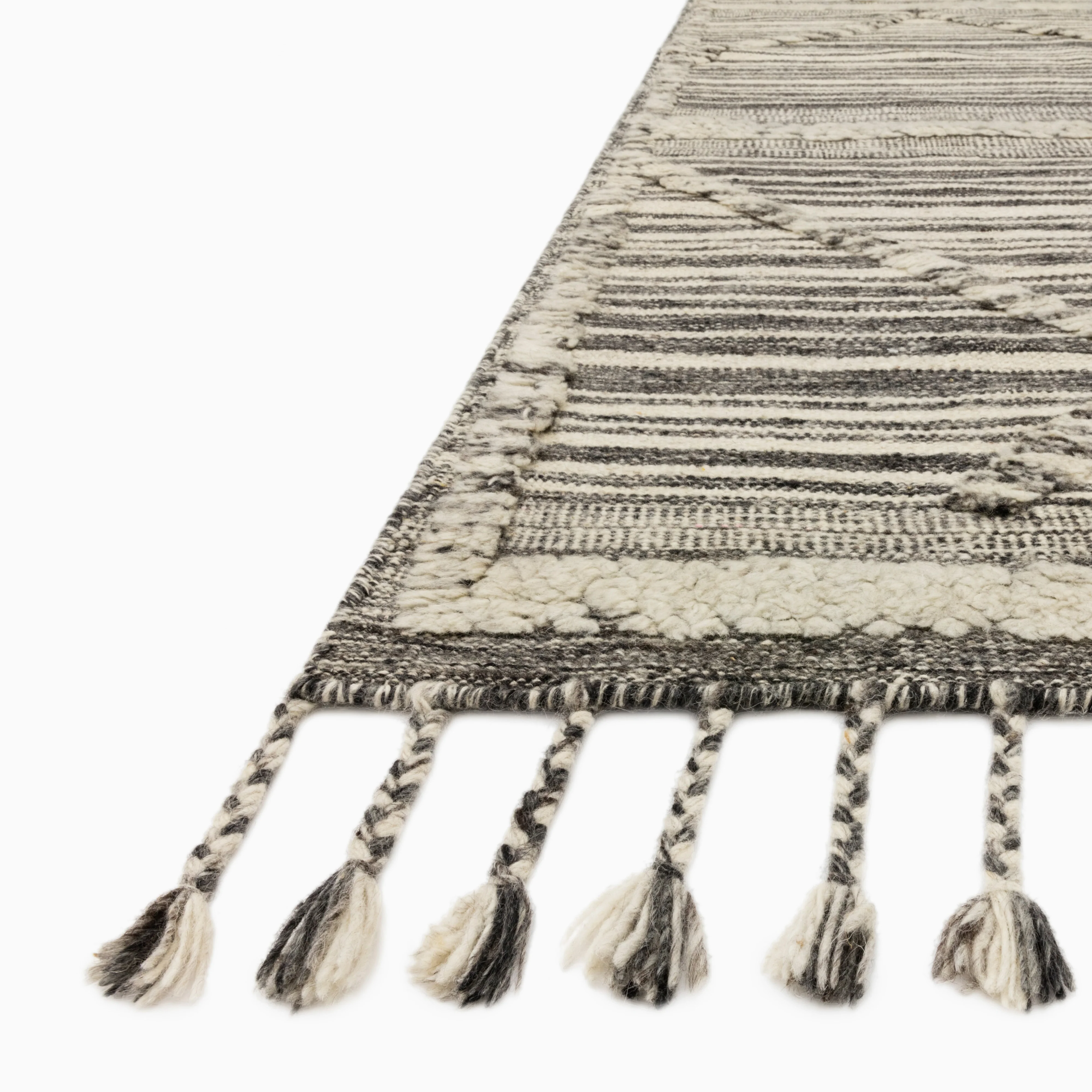 Micah Rug in Cream / Graphite - Image 2