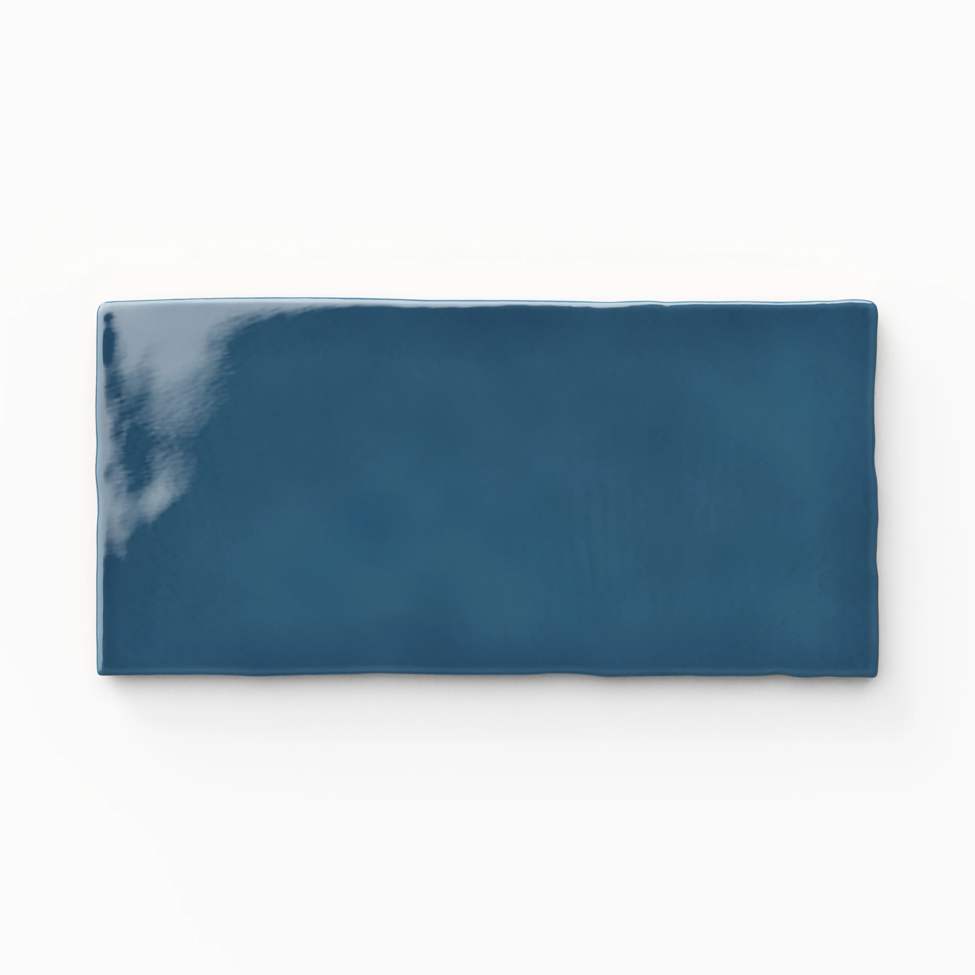 Mikayla 2.5x5 Glossy Ceramic Tile in Cerulean - Image 3