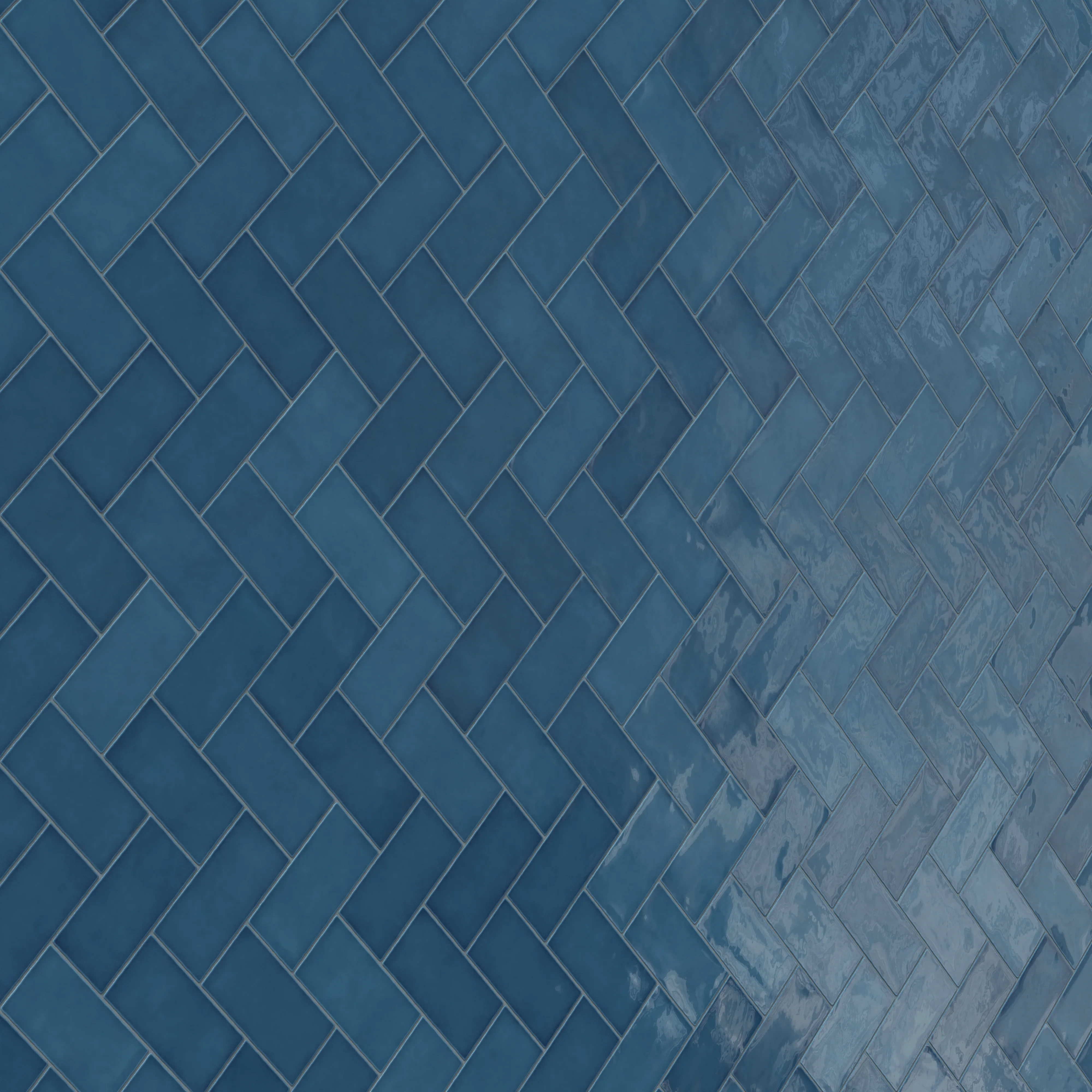 Mikayla 2.5x5 Glossy Ceramic Tile in Cerulean - Image 9