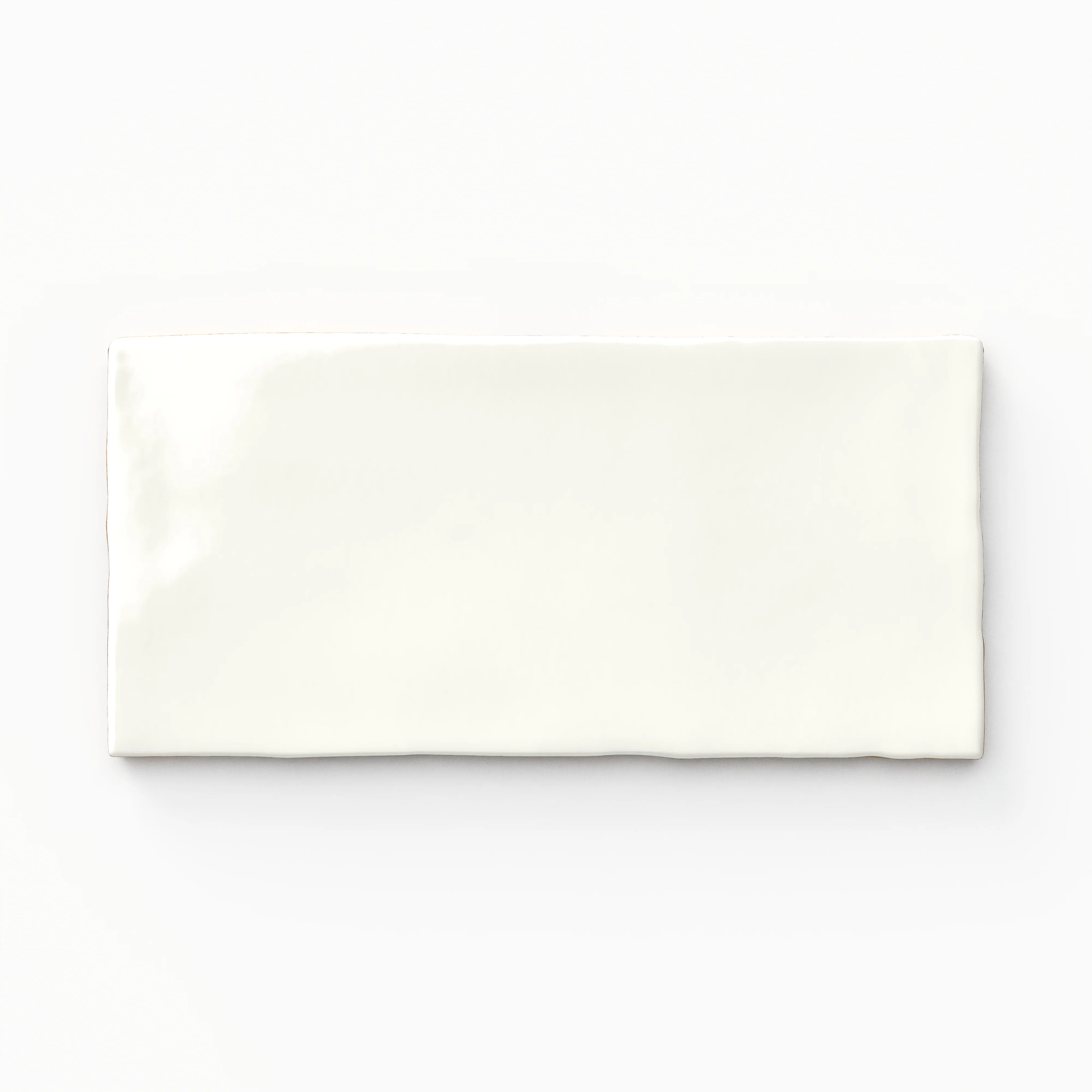 Mikayla 2.5x5 Glossy in Eggshell Sample