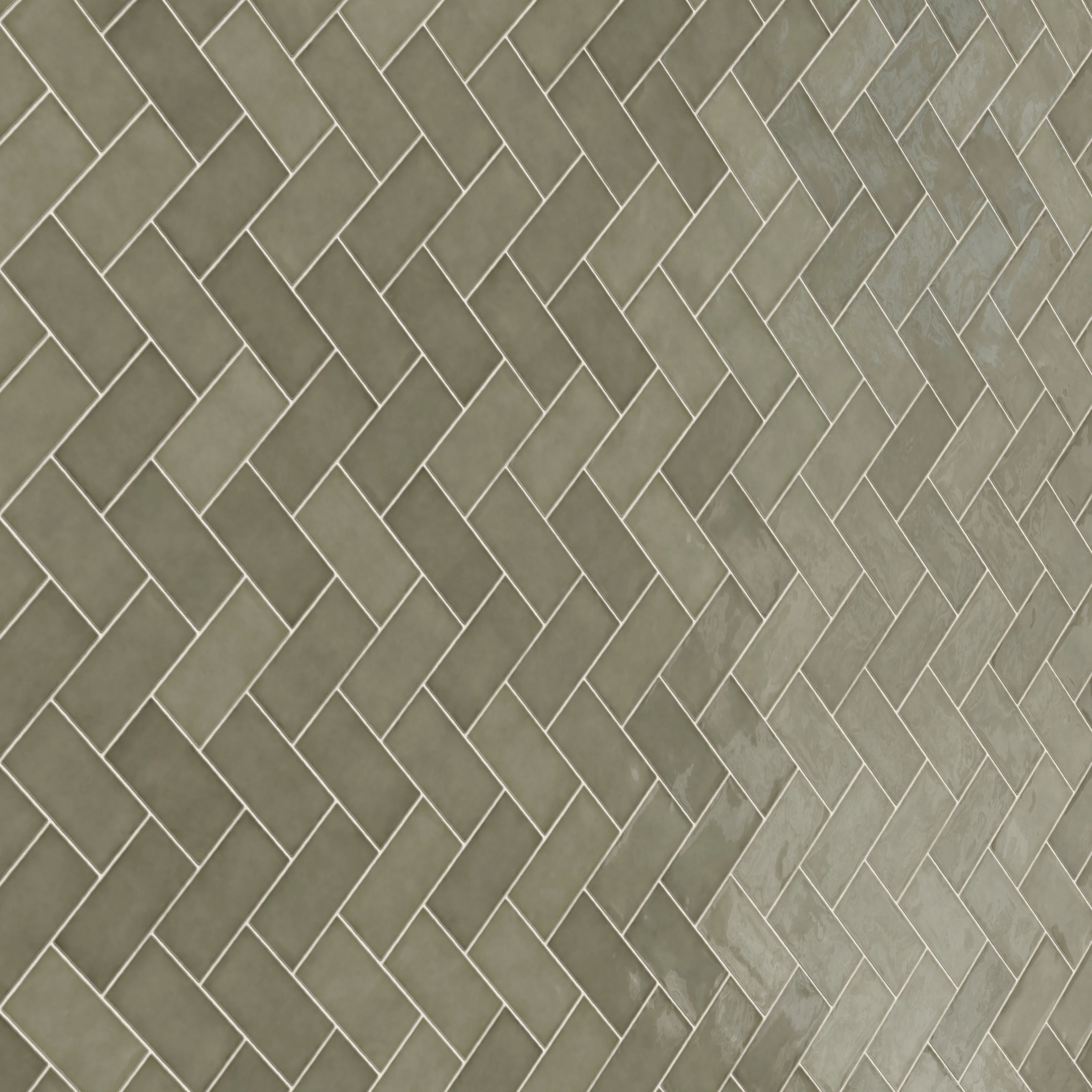 Mikayla 2.5x5 Glossy Ceramic Tile in Olive - Image 9