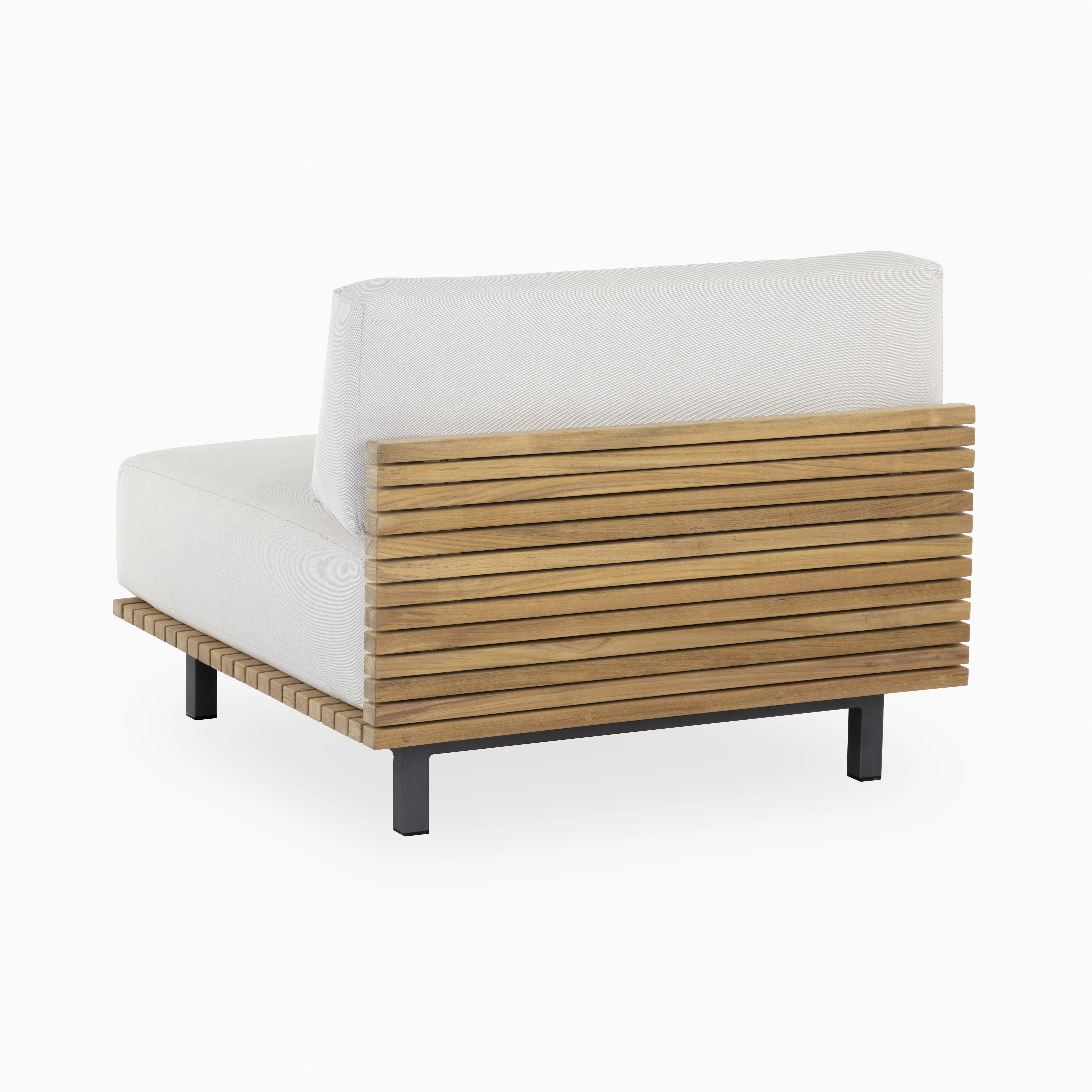 Miro Outdoor Lounge Chair in Cream - Image 5
