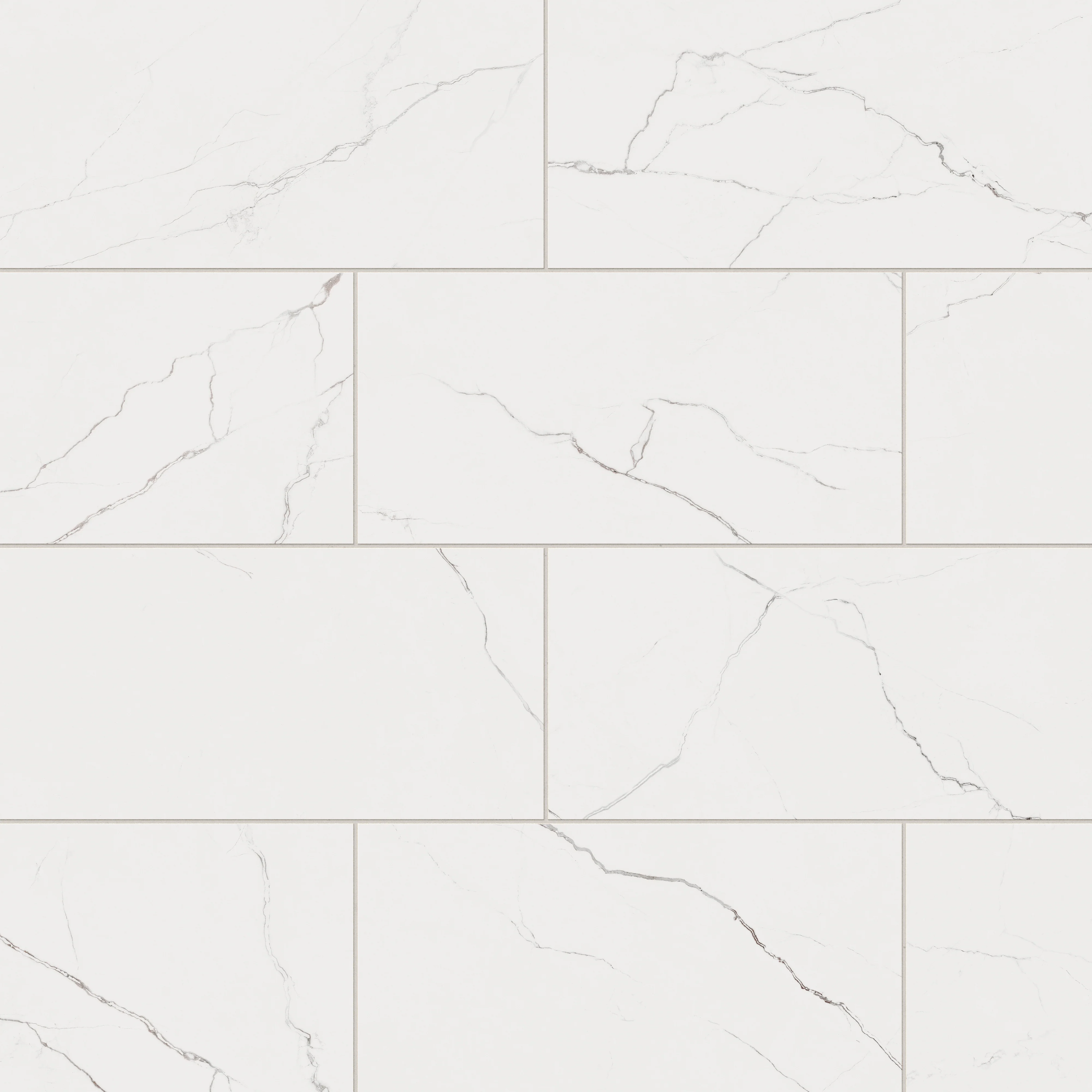 Natalia 12x24 Matte Porcelain Tile in Calacatta Lincoln - Image 7