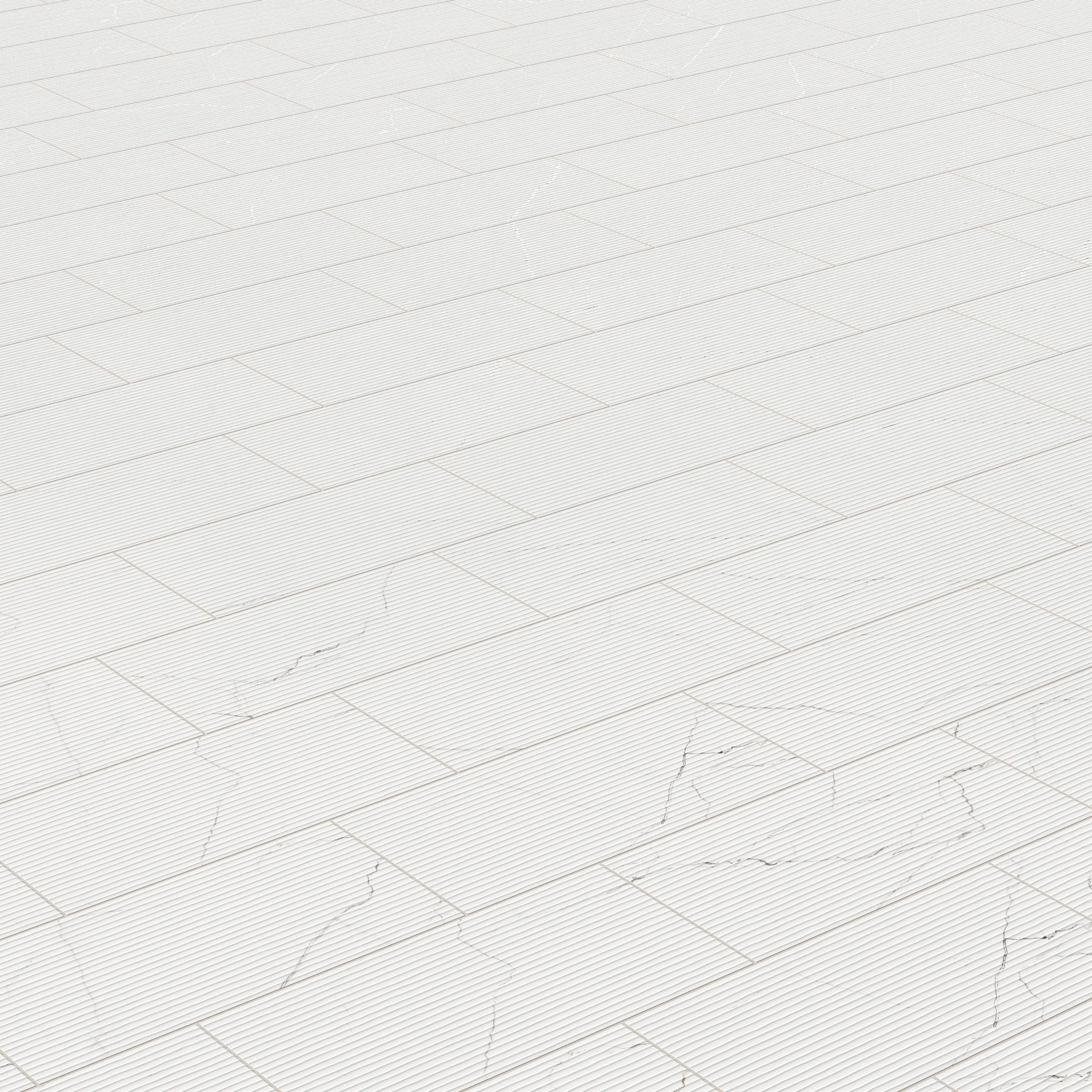 Natalia 12x24 Matte Porcelain Tile in Calacatta Lincoln Deco - Image 6