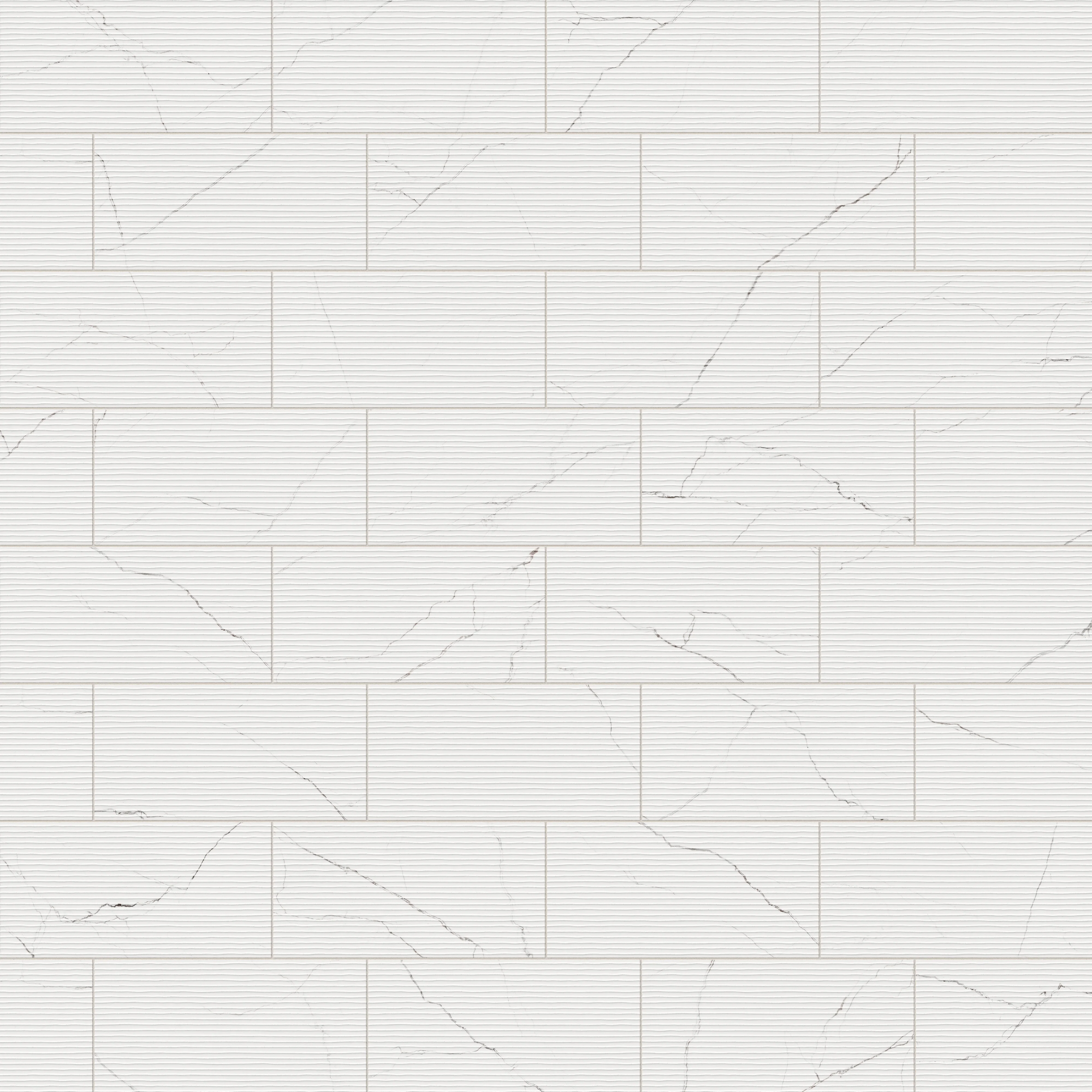 Natalia 12x24 Matte Porcelain Tile in Calacatta Lincoln Deco - Image 8