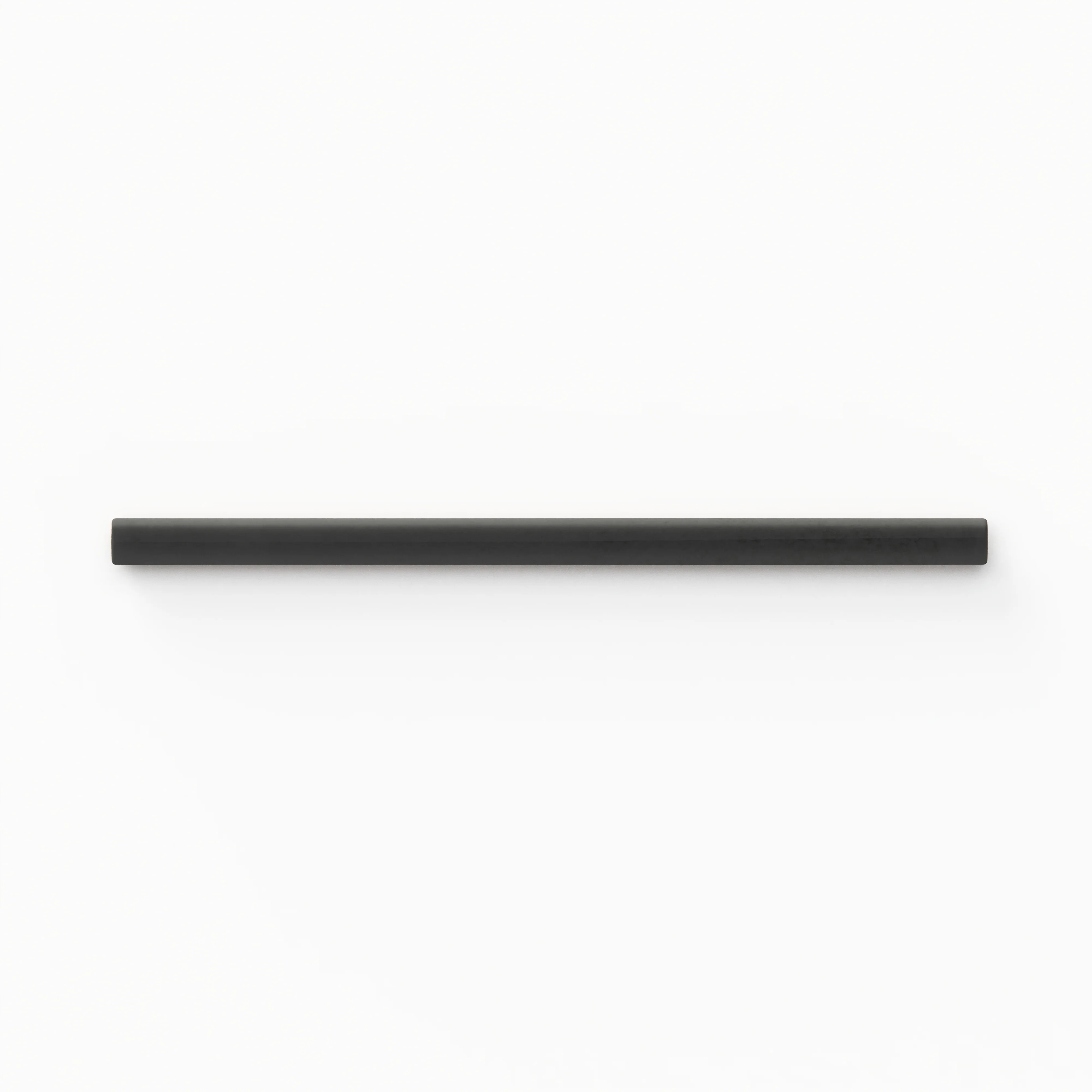 Natasha 0.5x8 Jolly Glossy Ceramic Tile Trim in Coal