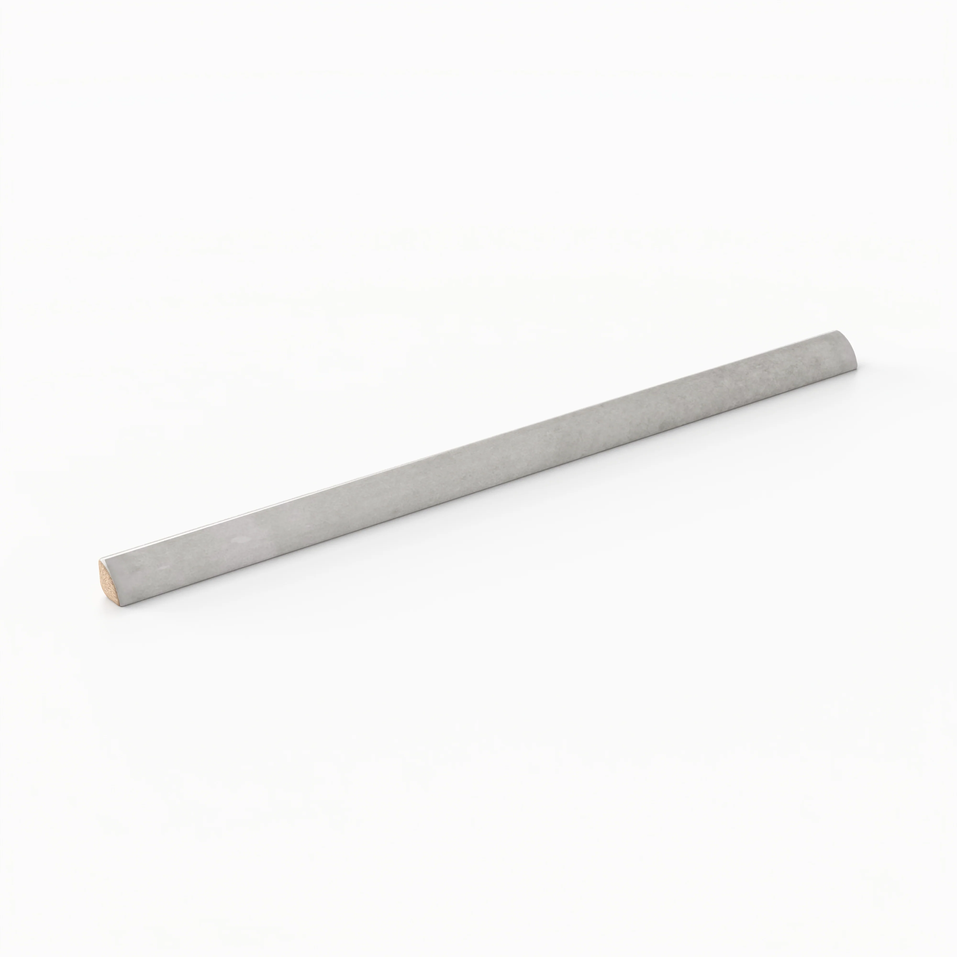 Natasha 0.5x8 Jolly Glossy Ceramic Tile Trim in Amber Grey - Image 2