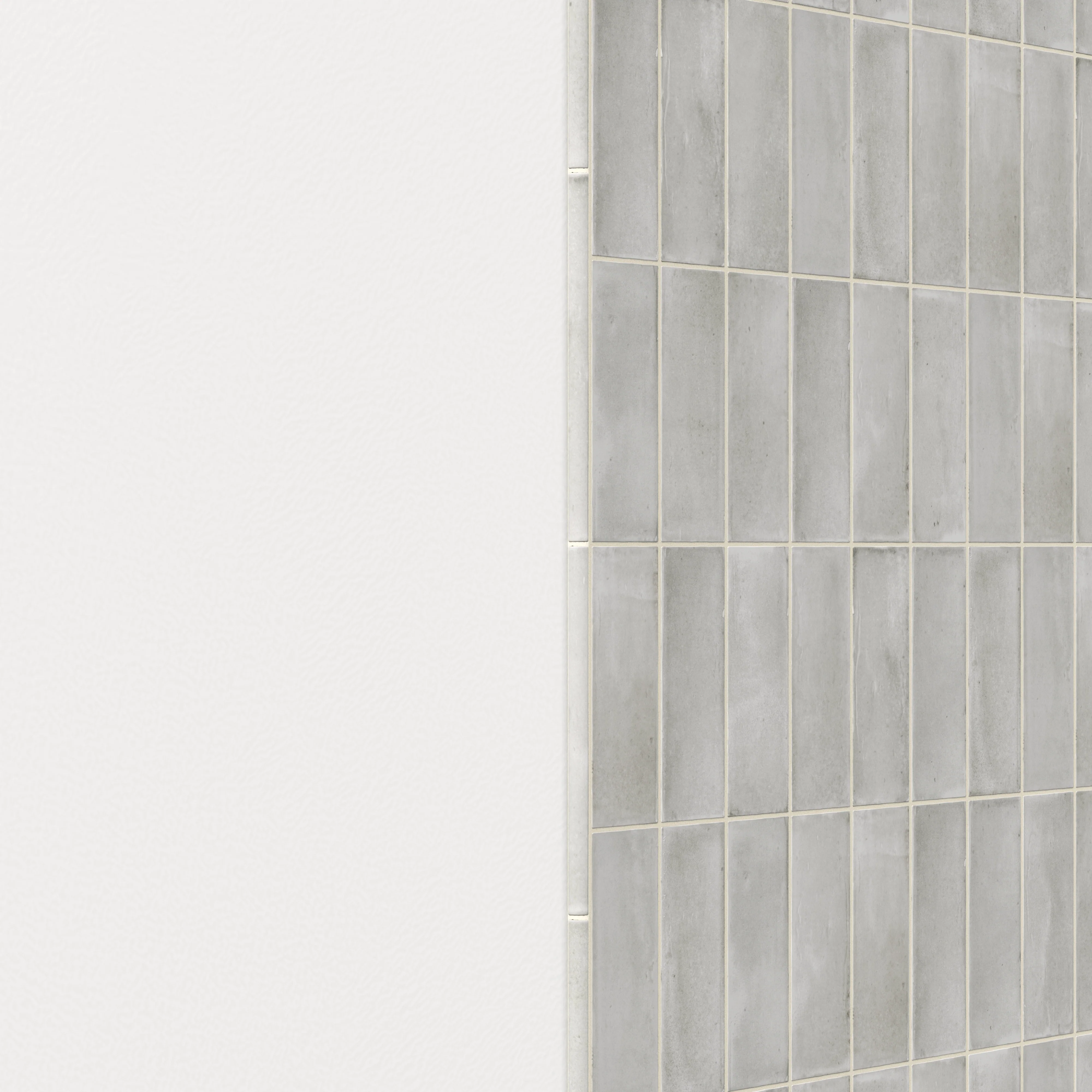 Natasha 0.5x8 Jolly Matte Ceramic Tile Trim in Amber Grey - Image 3