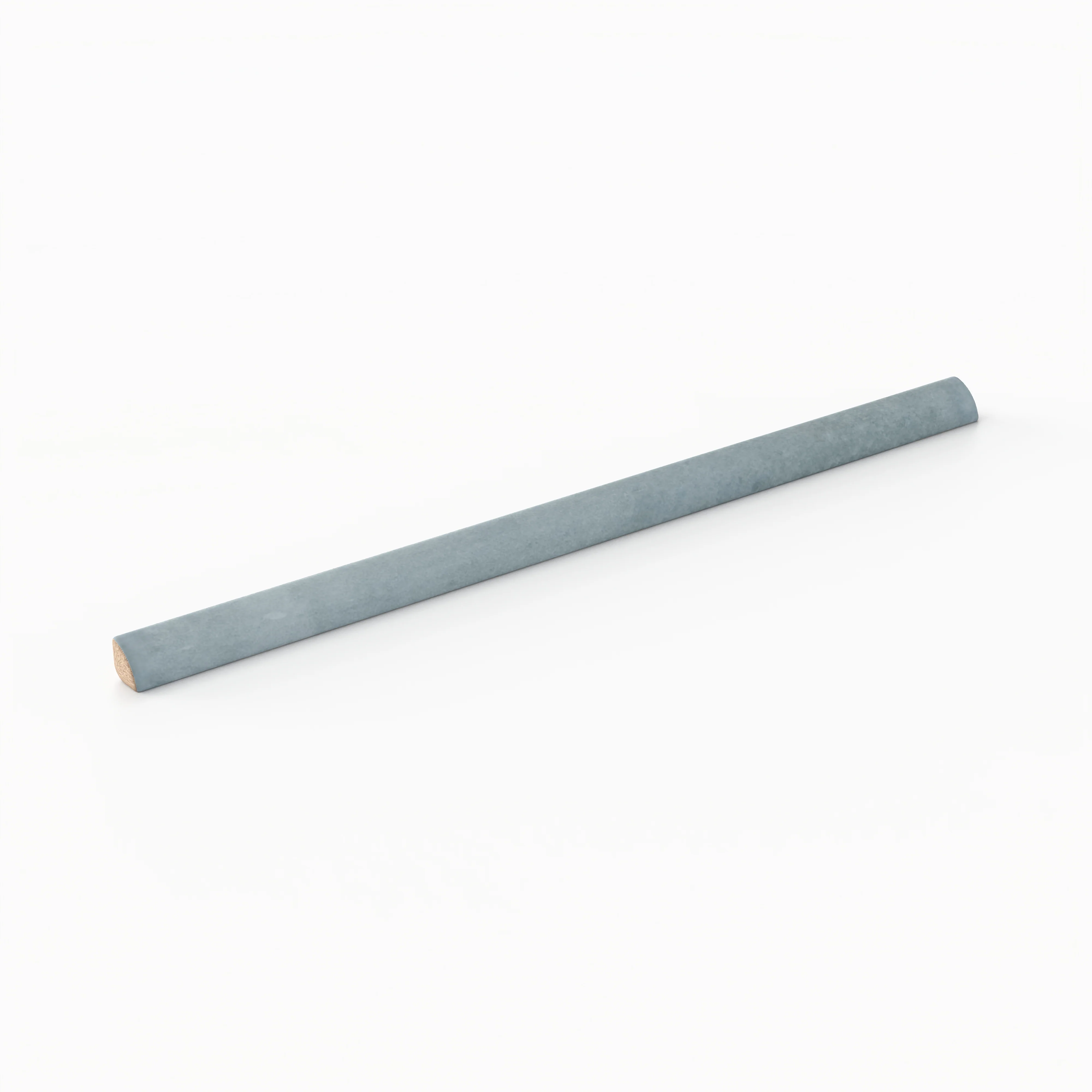Natasha 0.5x8 Jolly Matte Ceramic Tile Trim in Blue Grass - Image 3
