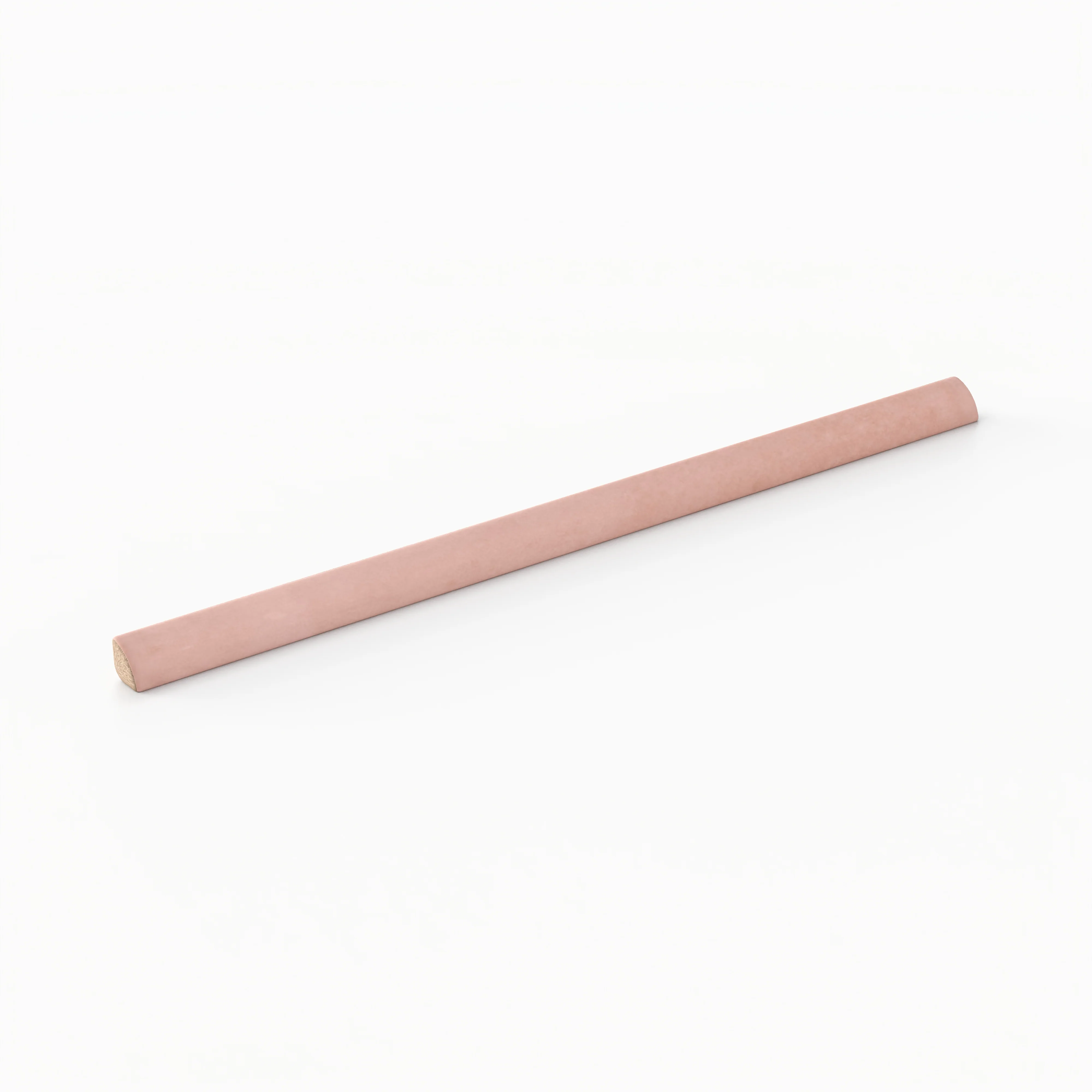 Natasha 0.5x8 Jolly Matte Ceramic Tile Trim in Blush - Image 2