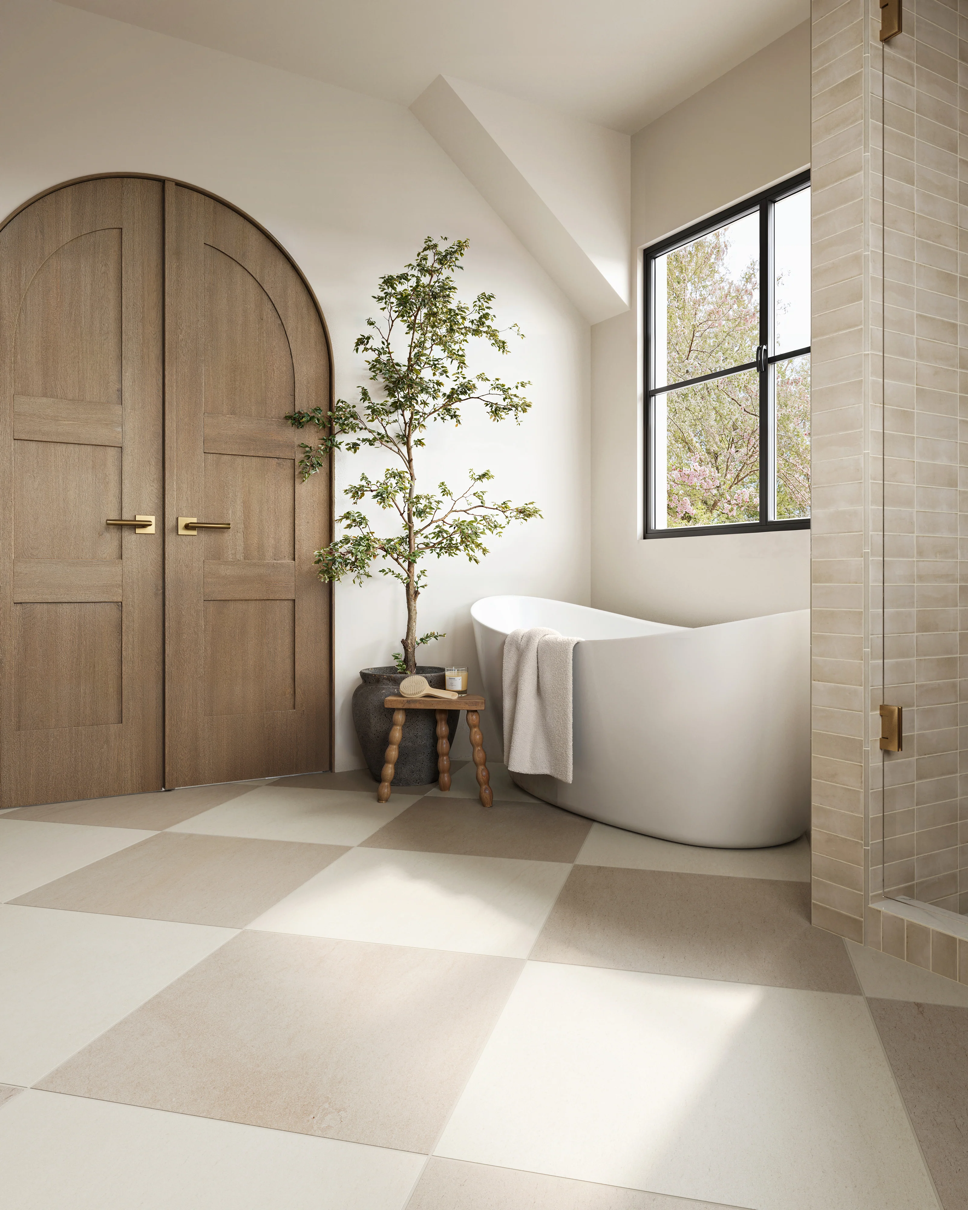 Natasha 0.5x8 Jolly Matte Ceramic Tile Trim in Canvas - Image 8