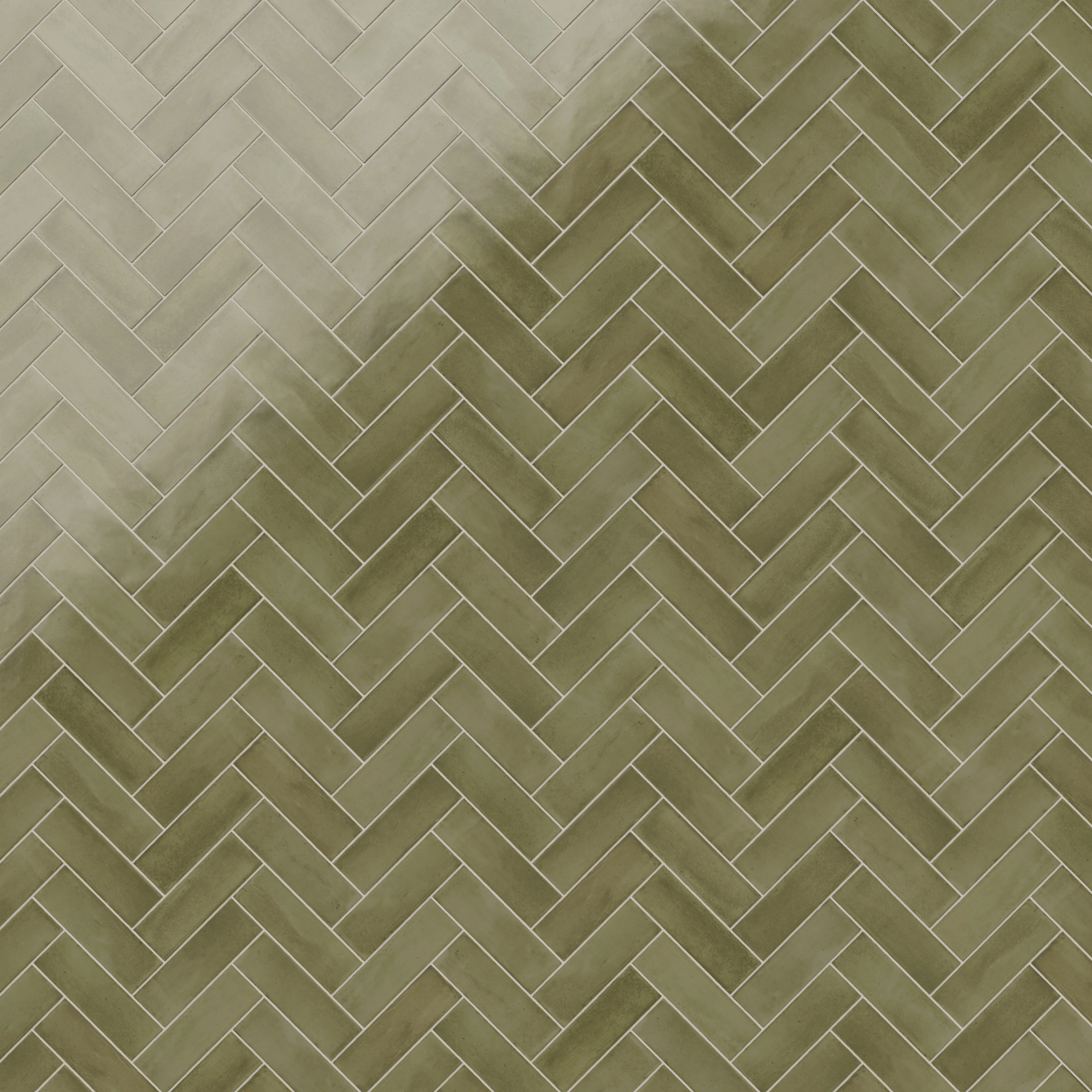 Natasha 2x6 Glossy Porcelain Tile in Army - Image 11