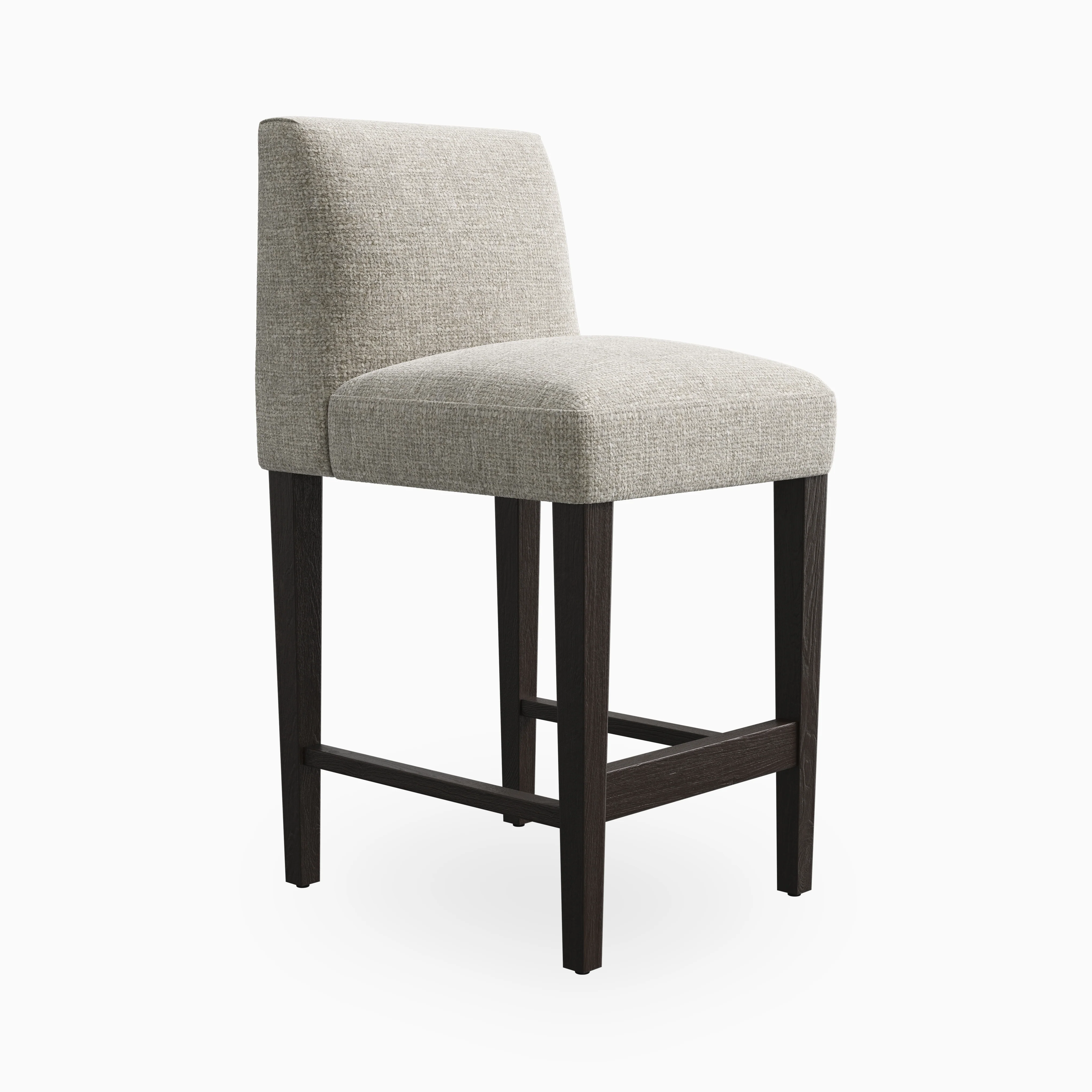 Oliver Bar Stool in Mocha/Bone - Image 2