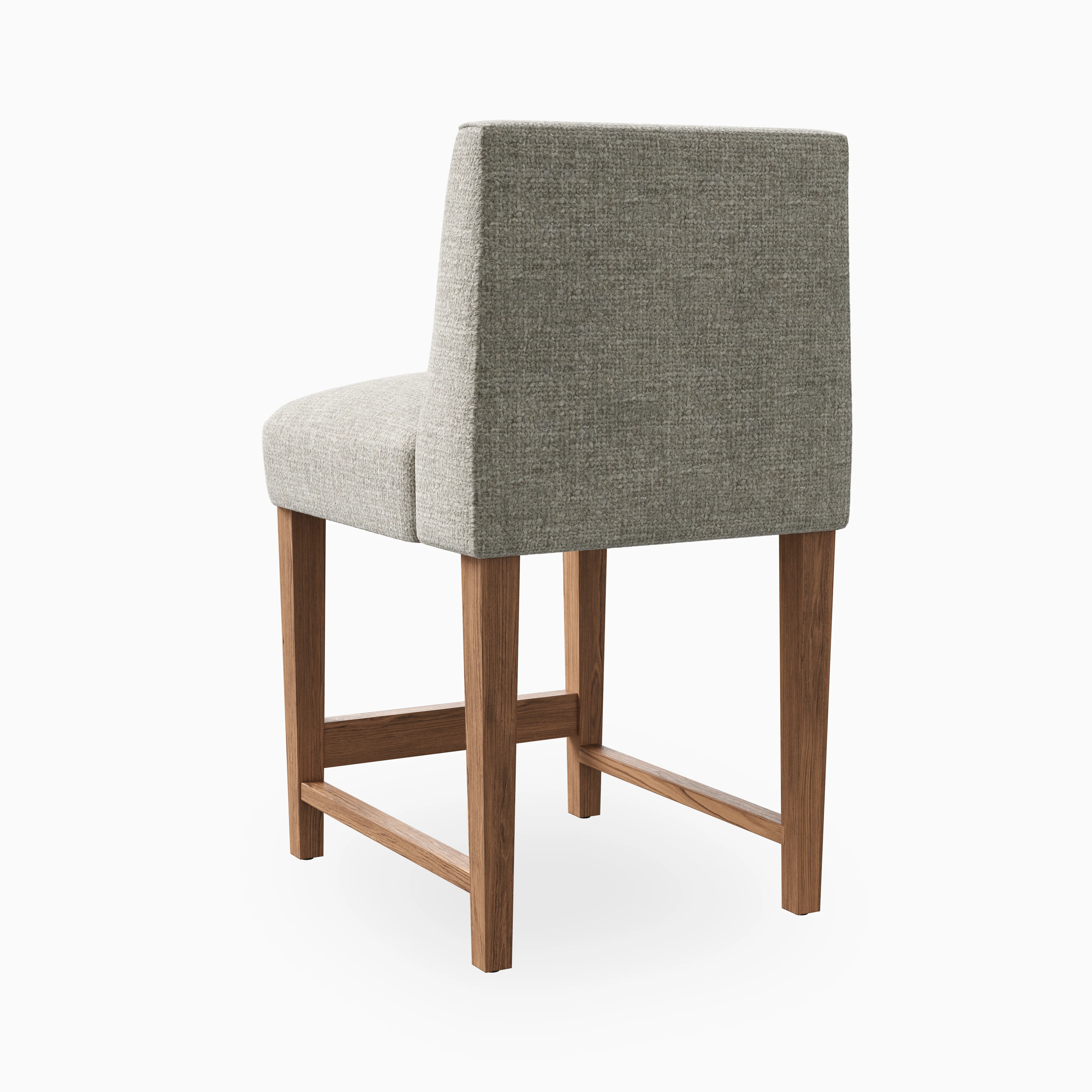 Oliver Counter Stool in Matte/Bone - Image 4