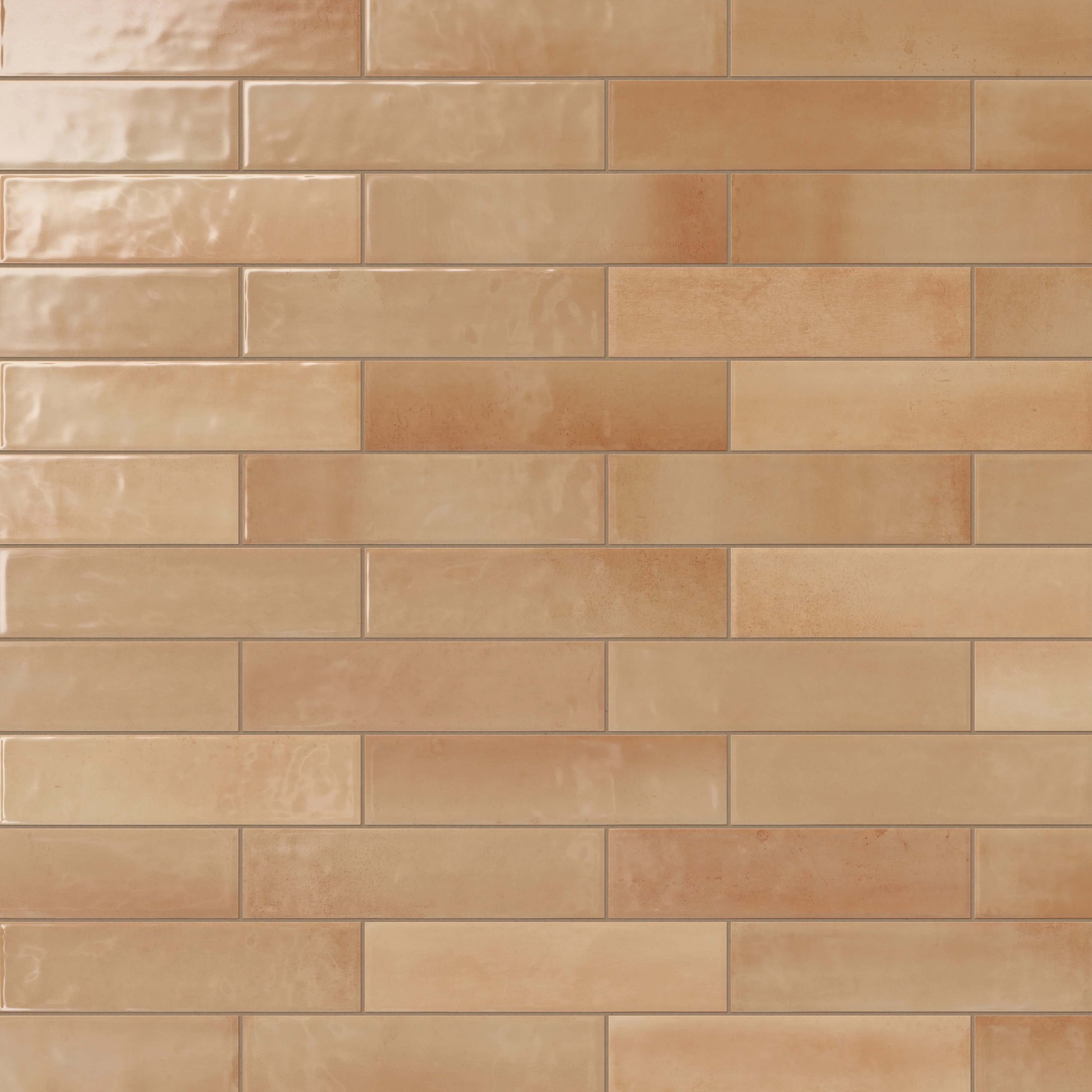 Olivia 4x16 Glossy Ceramic Tile in Cotto - Image 6