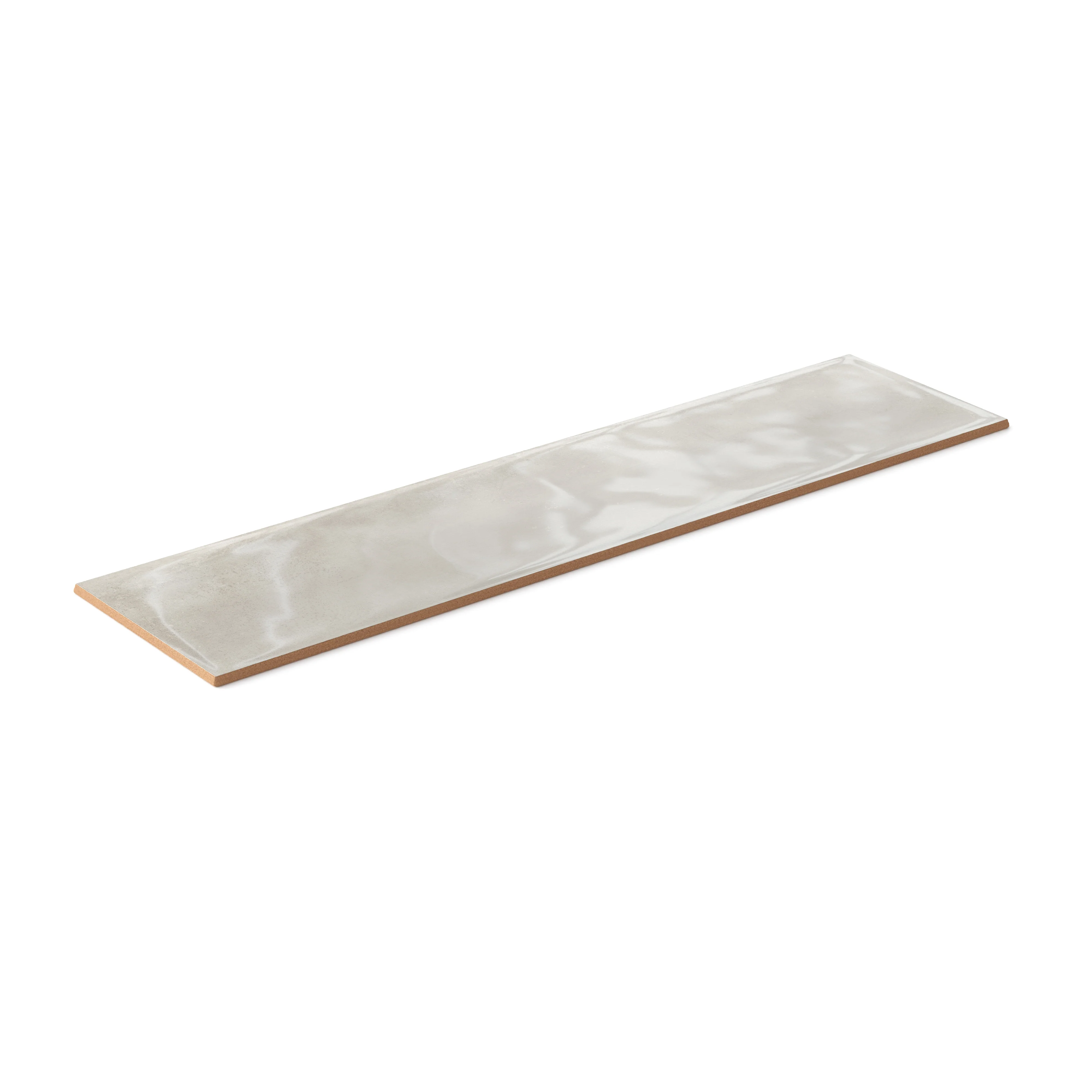 Olivia 4x16 Glossy Ceramic Tile in Gris - Image 4