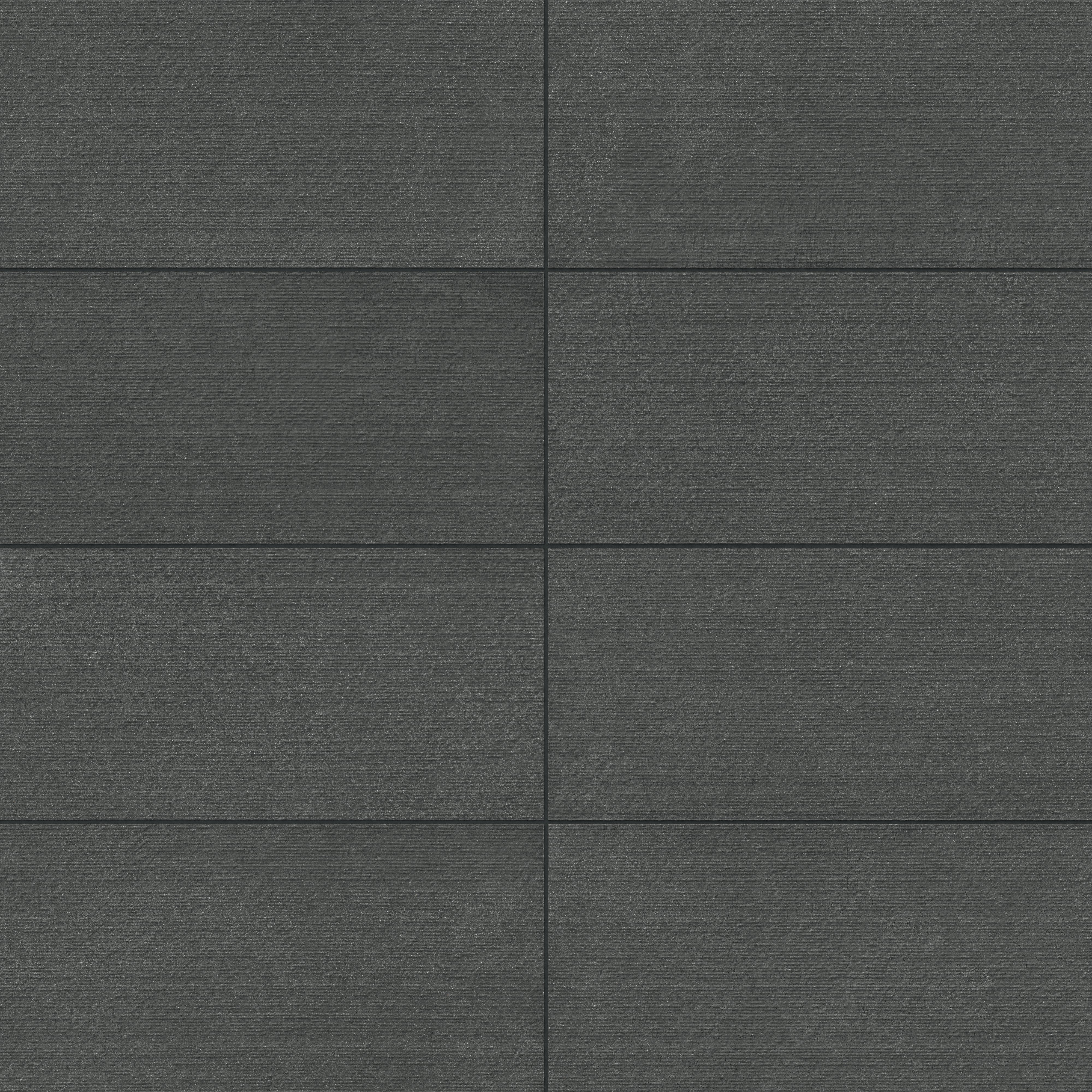 Palmer 12x24 Chiseled Porcelain Tile in Nero