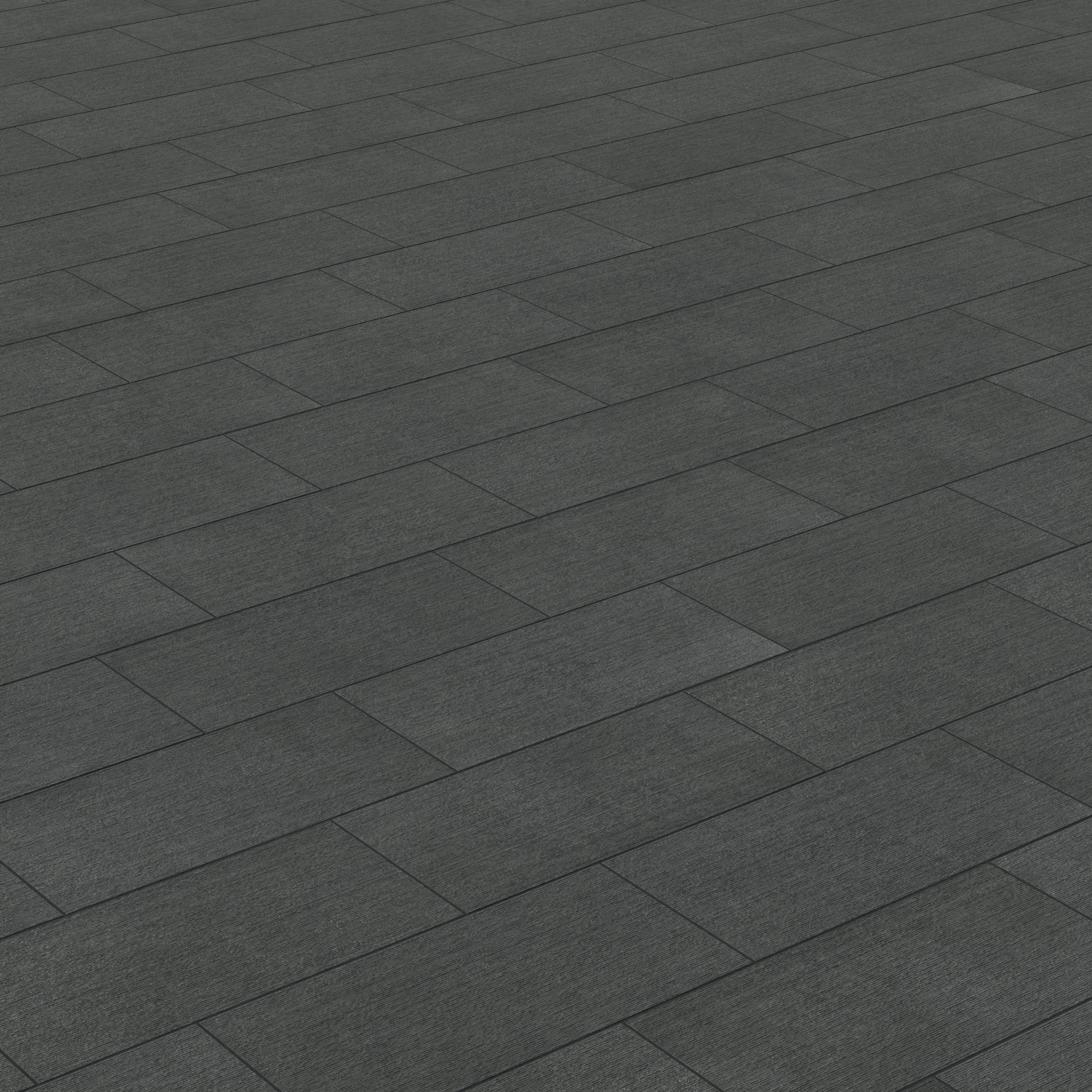 Palmer 12x24 Chiseled Porcelain Tile in Nero - Image 6