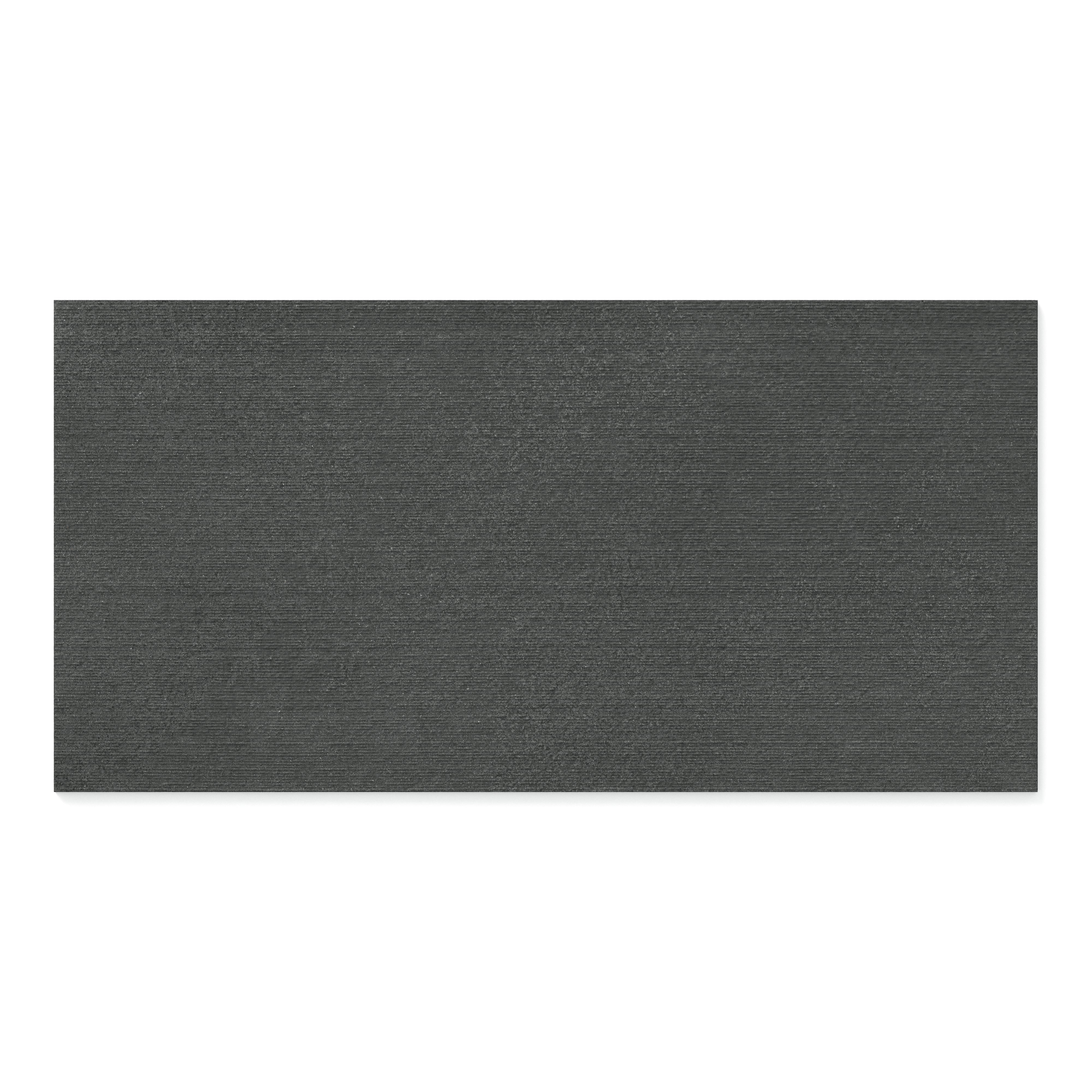Palmer 24x48 Chiseled Porcelain Tile in Nero - Image 2