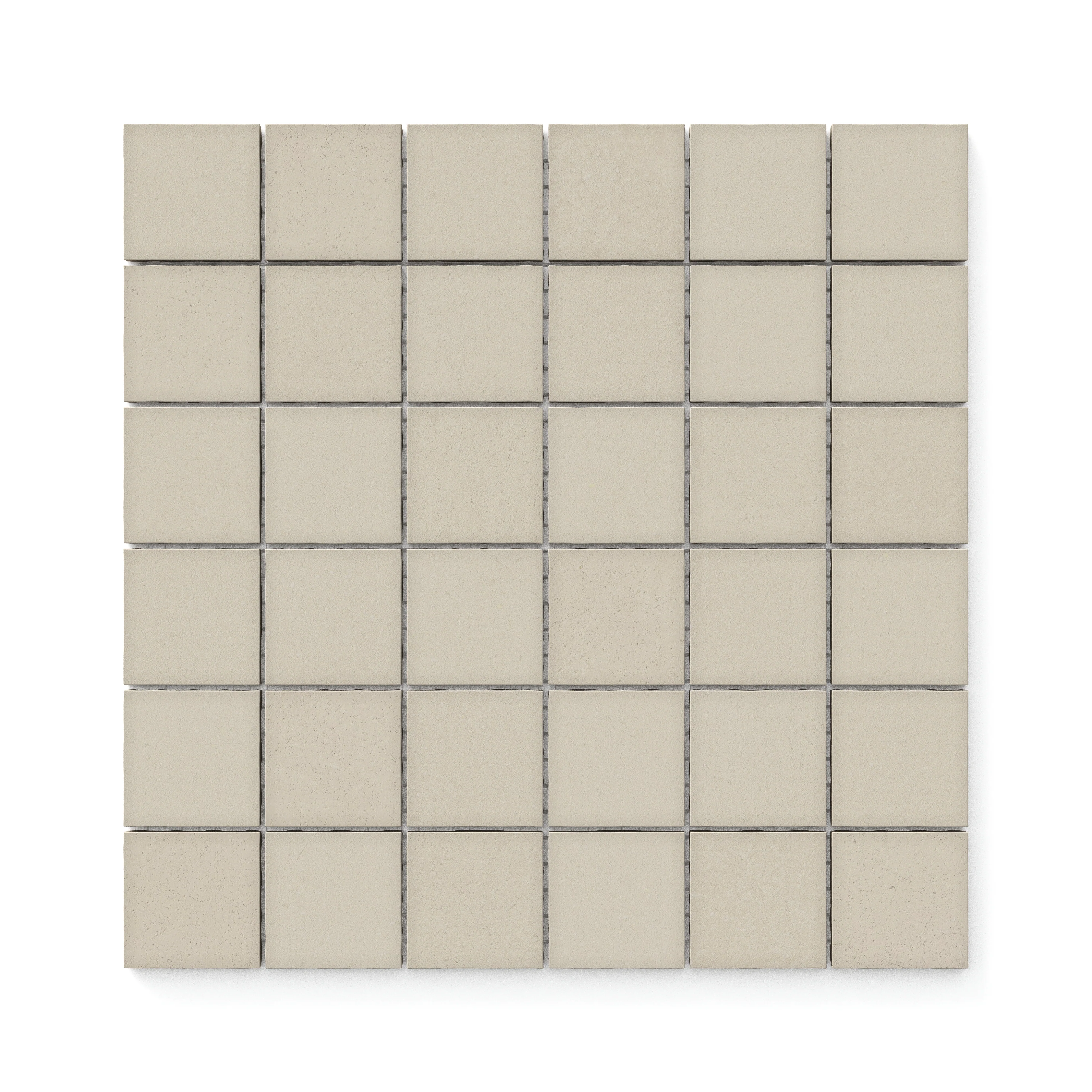 Palmer 2x2 Matte Porcelain Mosaic Tile in Natural