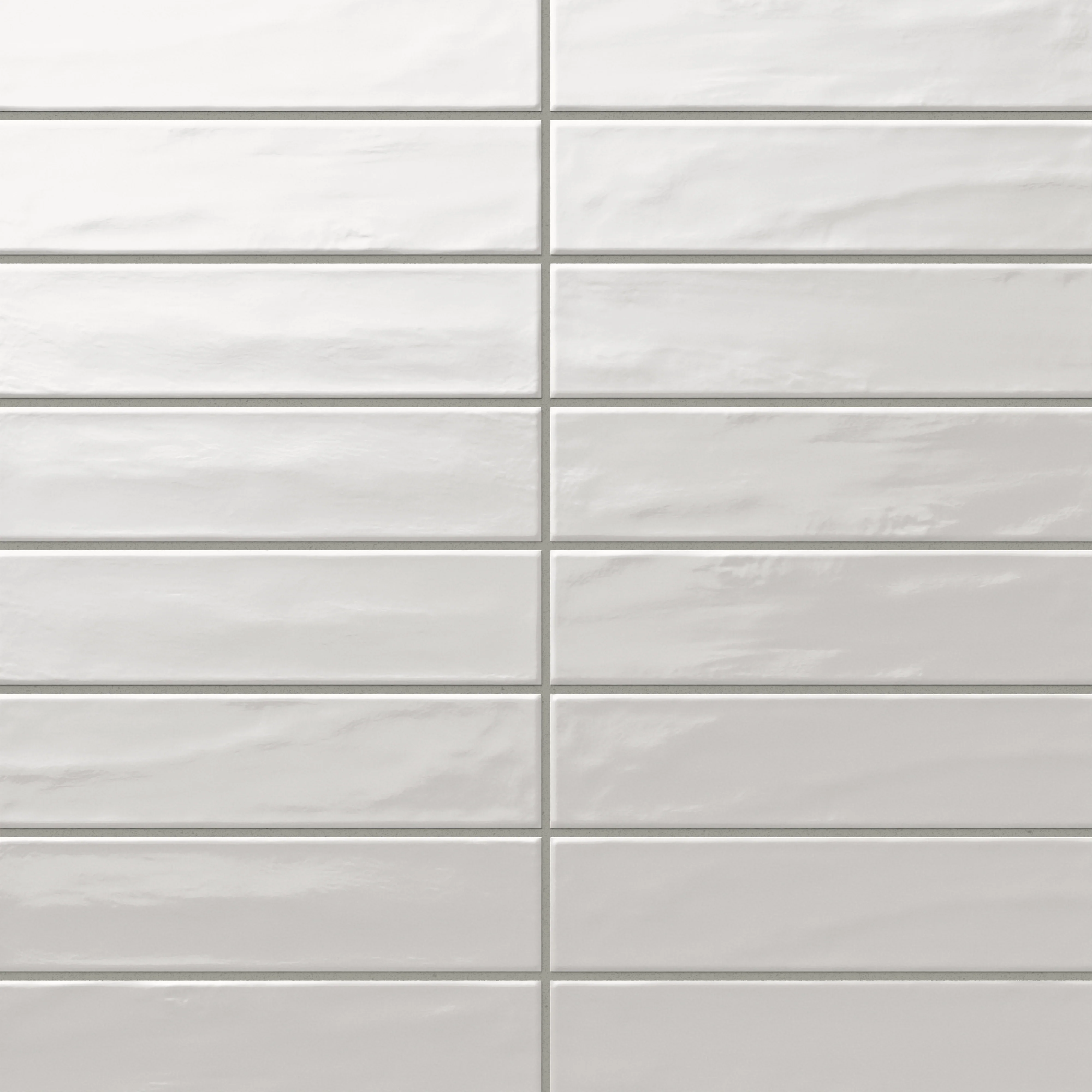 Palmer 3x12 Glossy Porcelain Tile in Bianco