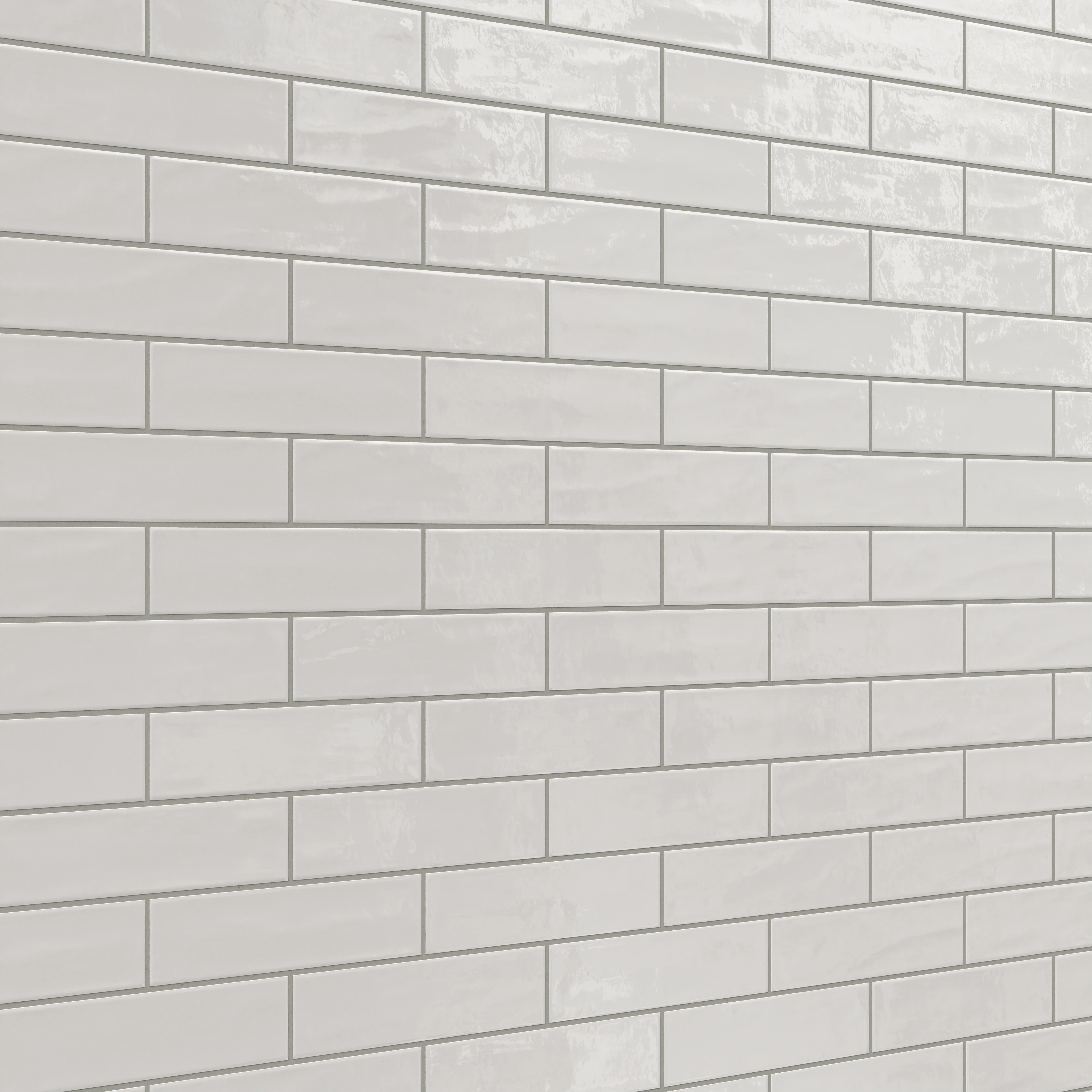 Palmer 3x12 Glossy Porcelain Tile in Bianco - Image 9