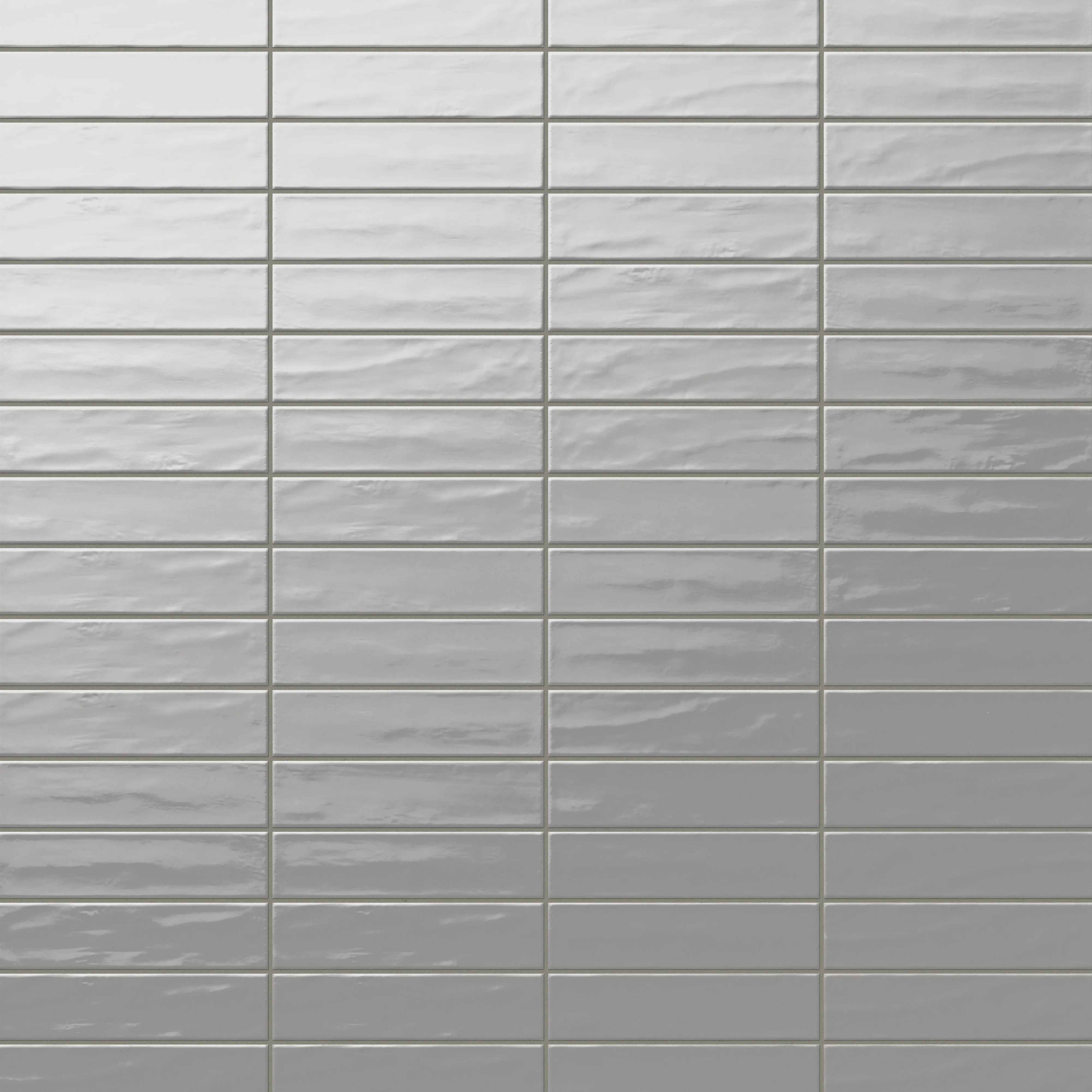 Palmer 3x12 Glossy Porcelain Tile in Grey - Image 5