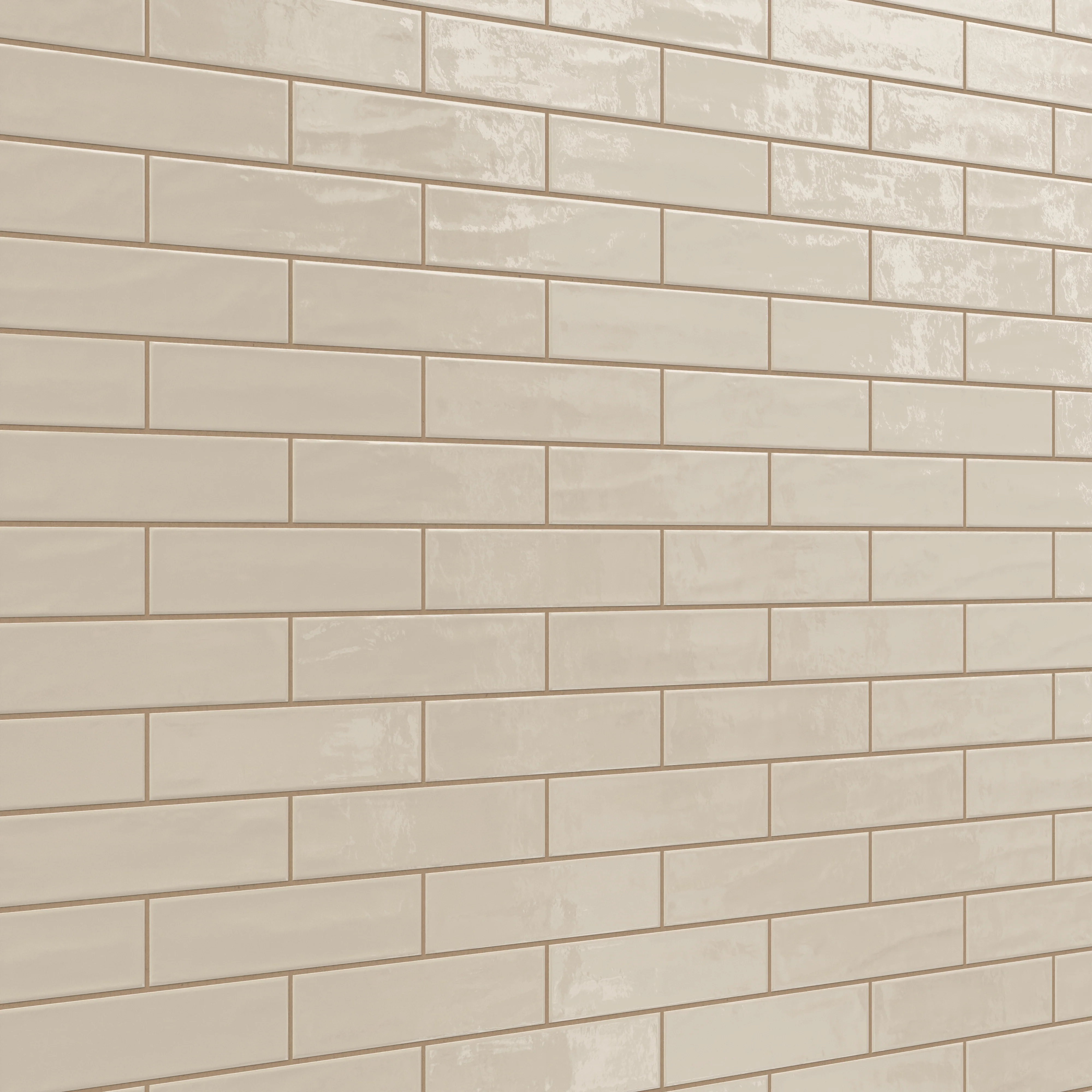 Palmer 3x12 Glossy Porcelain Tile in Sand - Image 7
