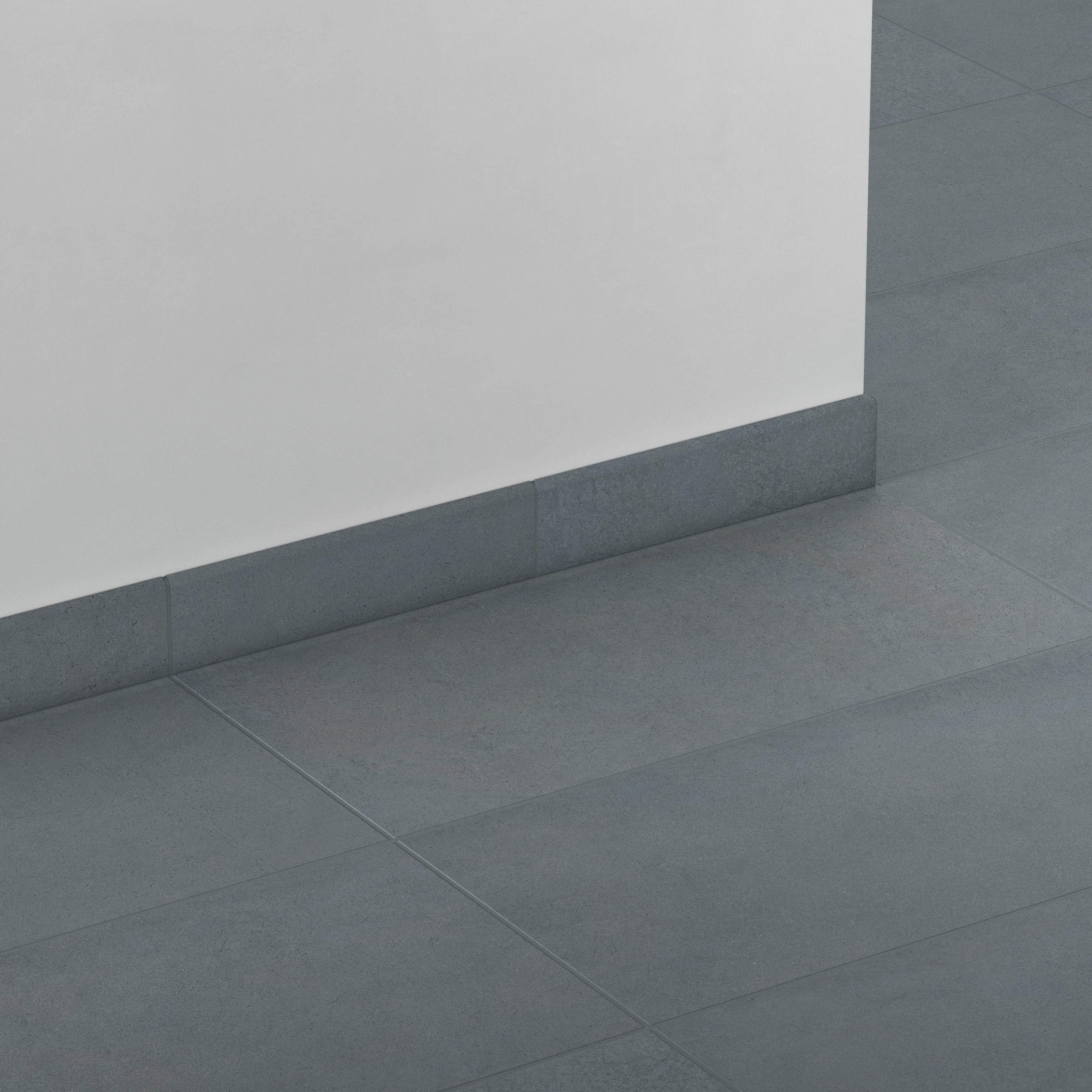 Palmer 3x12 Matte Porcelain Bullnose Tile in Ocean Blue - Image 3