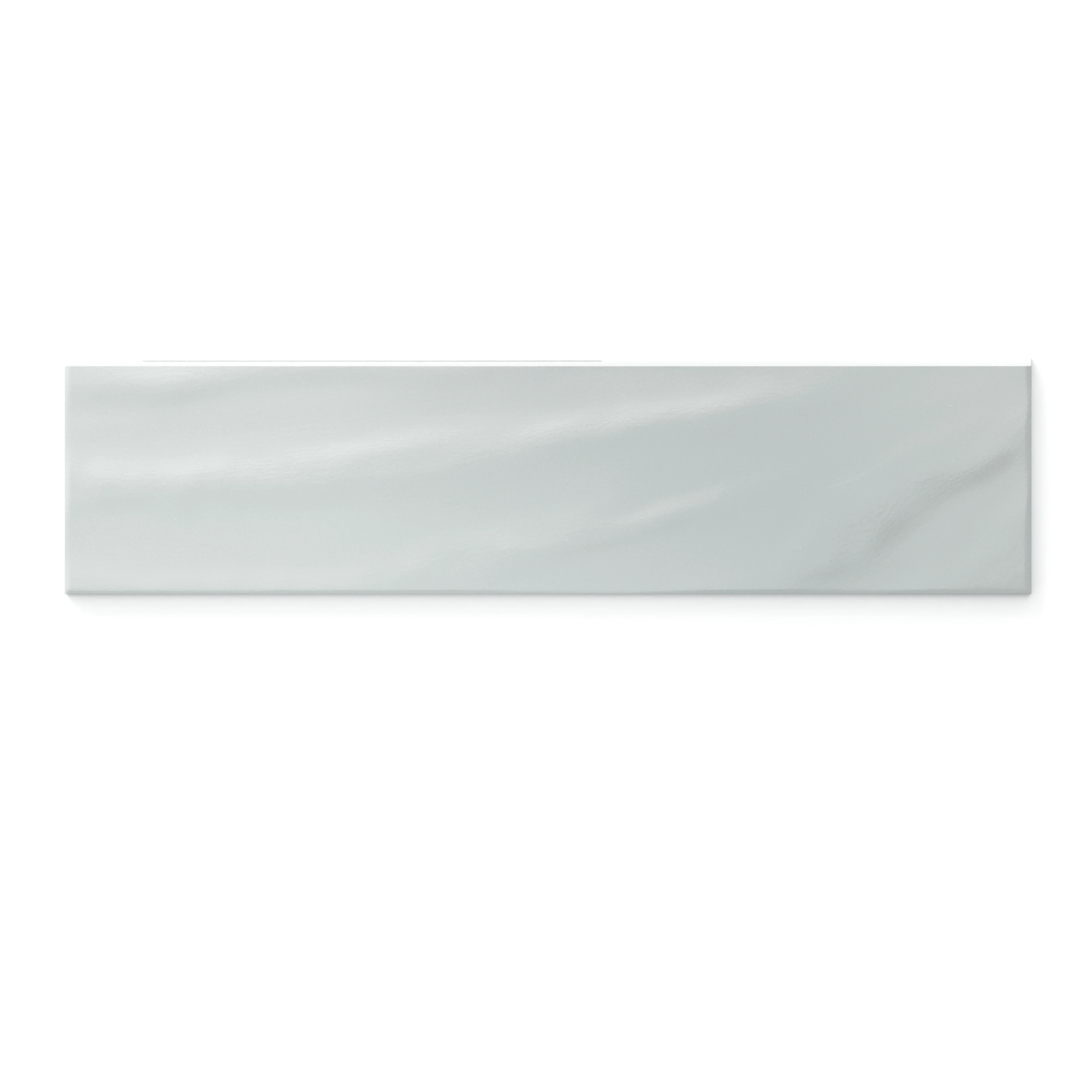 Palmer 6x24 Glossy Porcelain Bullnose Tile in Mint