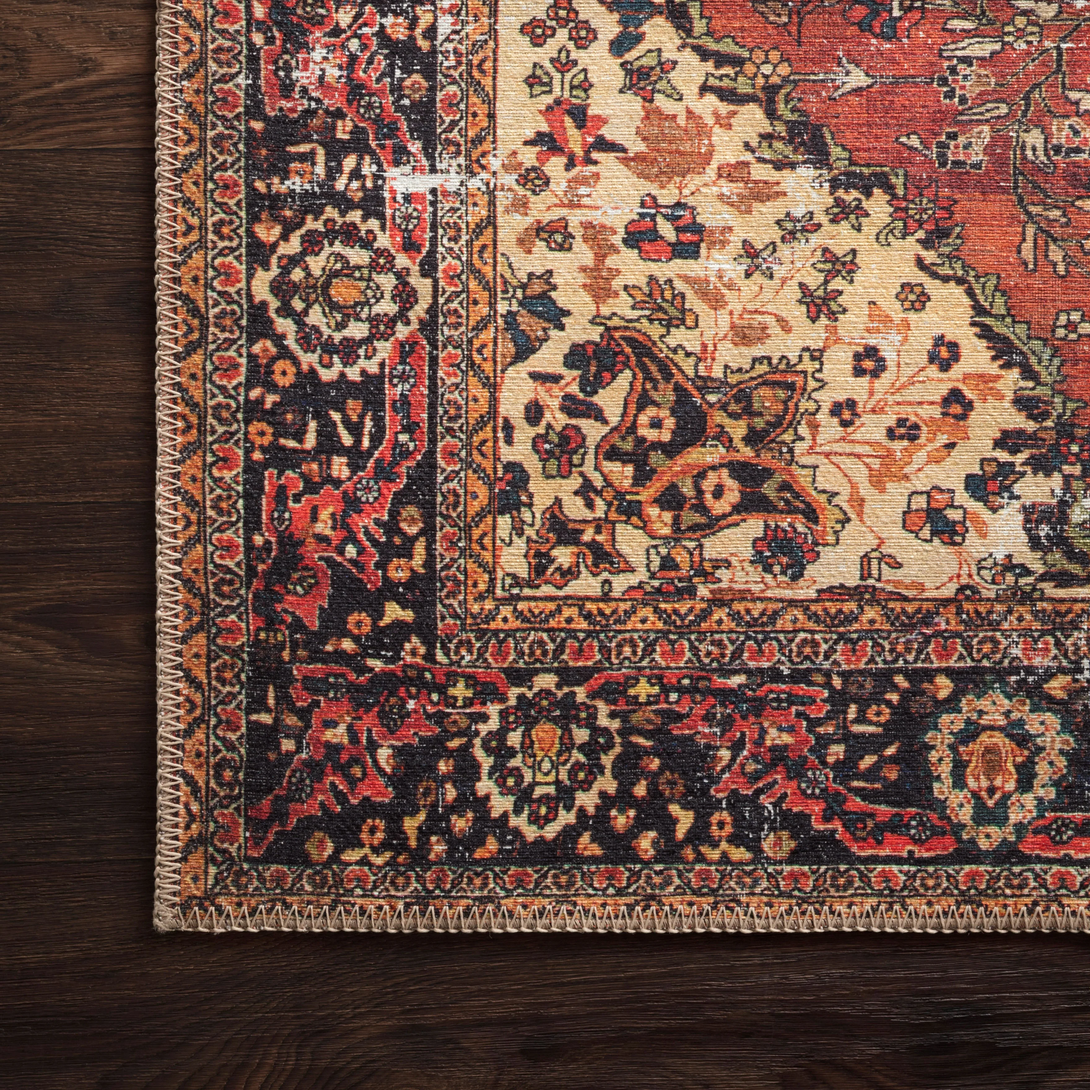 Pascal Rug in Brick / Midnight - Image 3